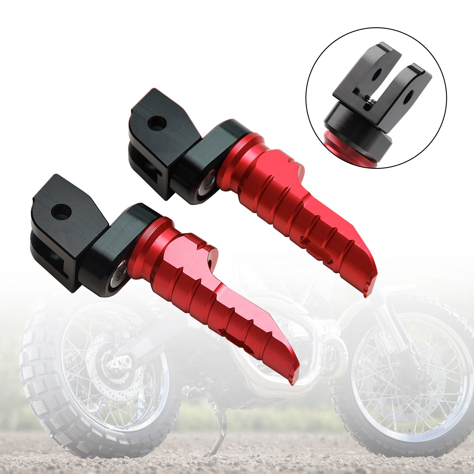 Estriberas delanteras Estriberas para DUCATI MONSTER 821 937 950 1100/S/EVO 1200/S/R