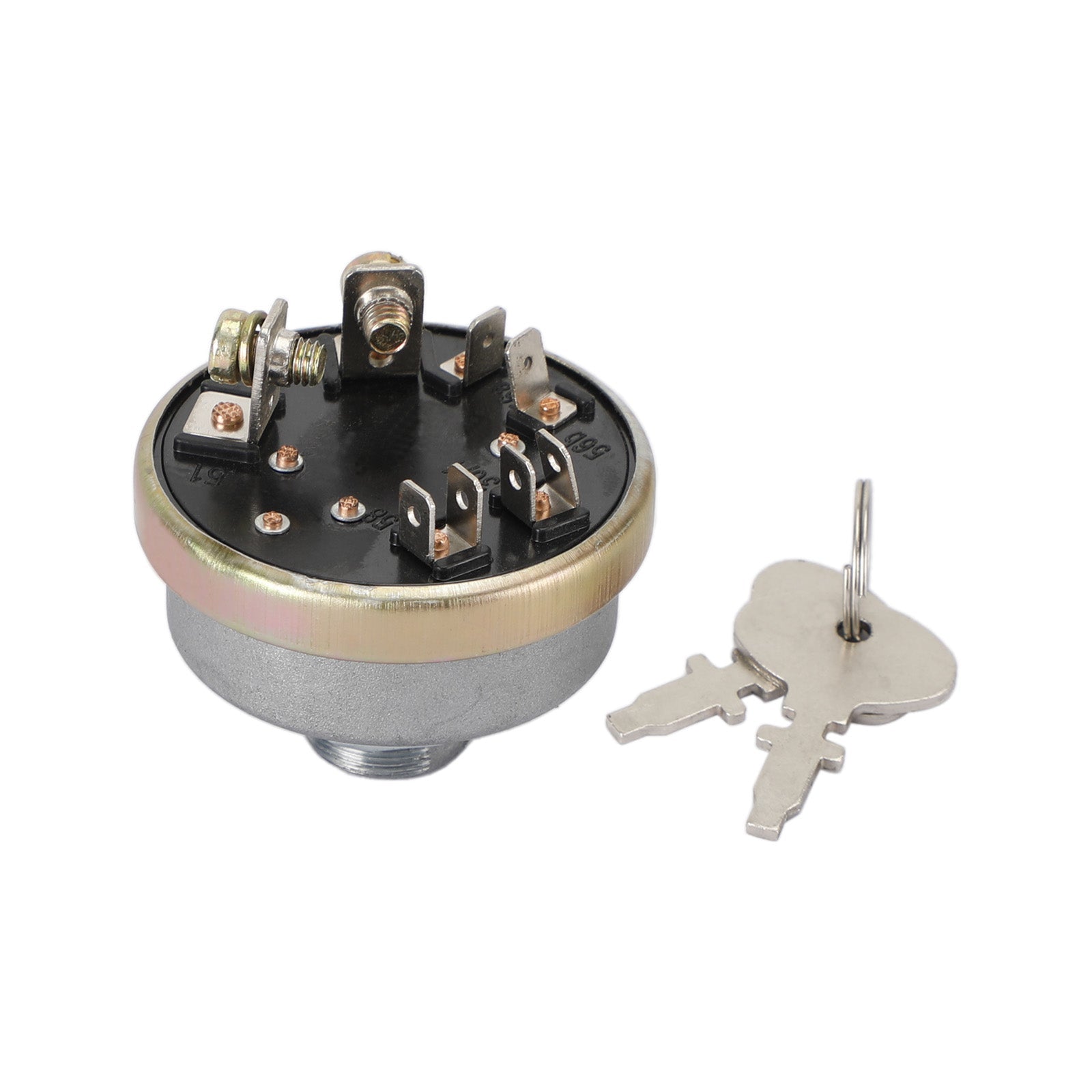 TX10953 Contactslot met 2 sleutels voor lange 2460 2610 350 360 445DT tractoren