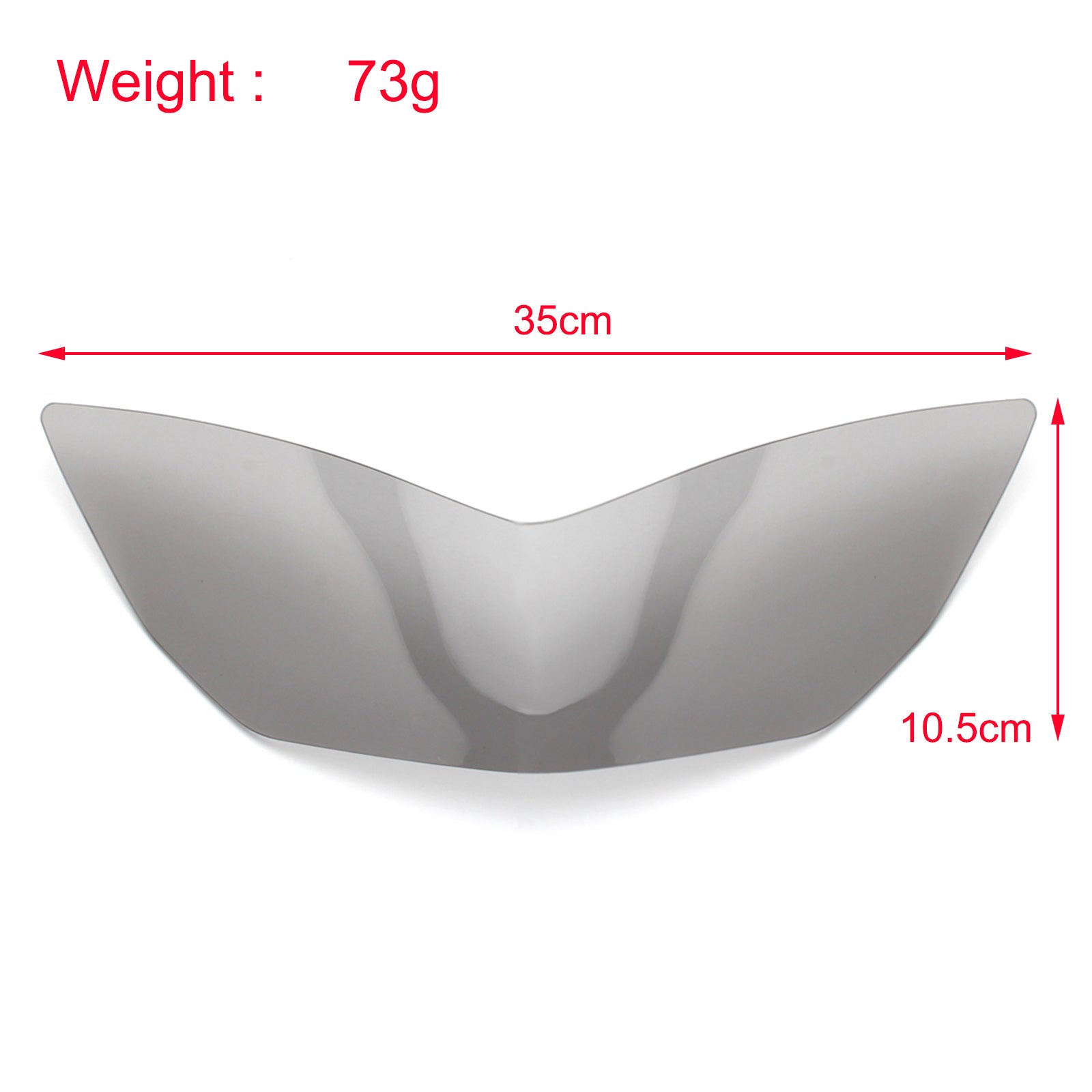 Przednia obrońca latarni morskiej dla Honda Forza Forza 300 2018-2019 Generyczny dym