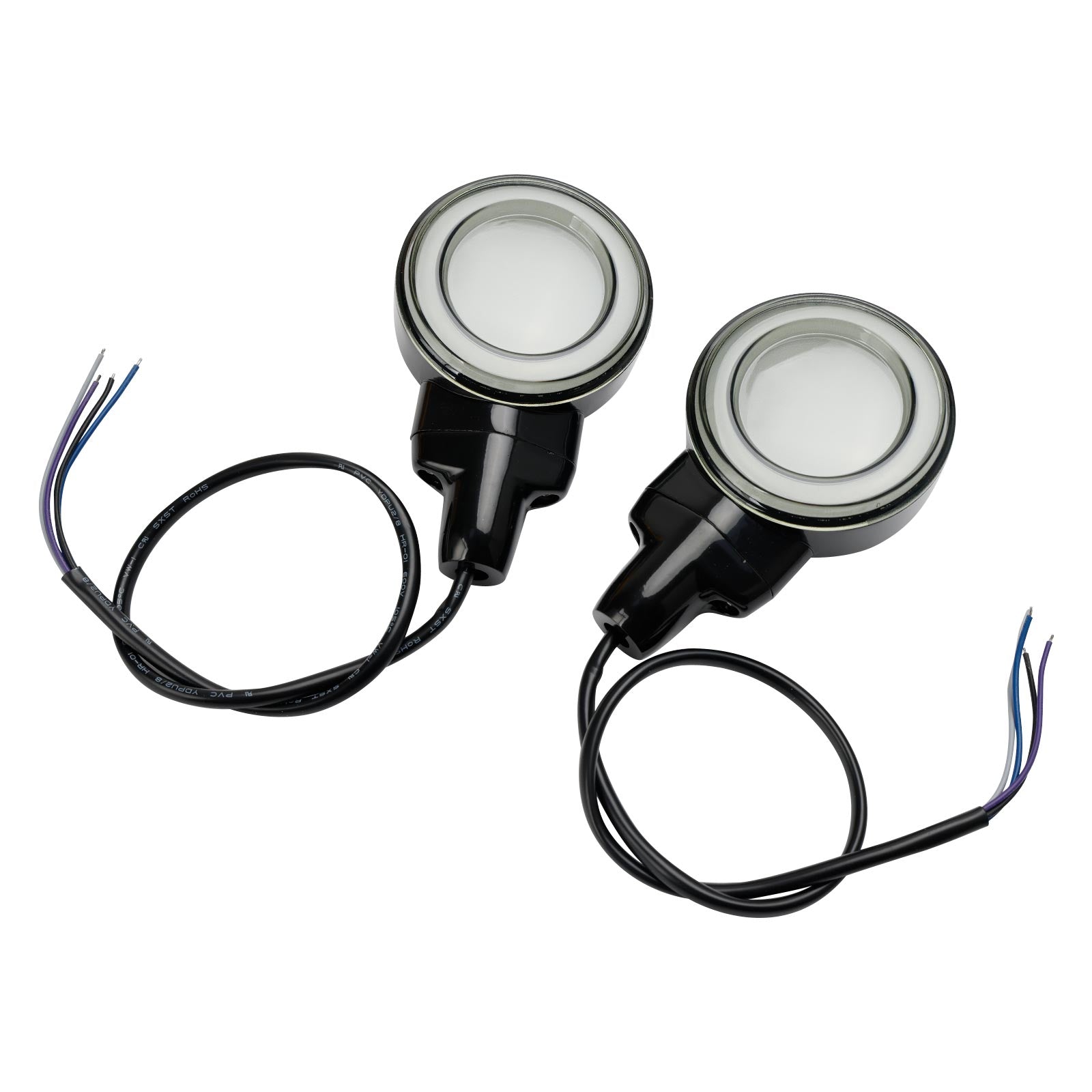 Flashing Front LED Flat do Heritage Softail Classic Touring 99-23