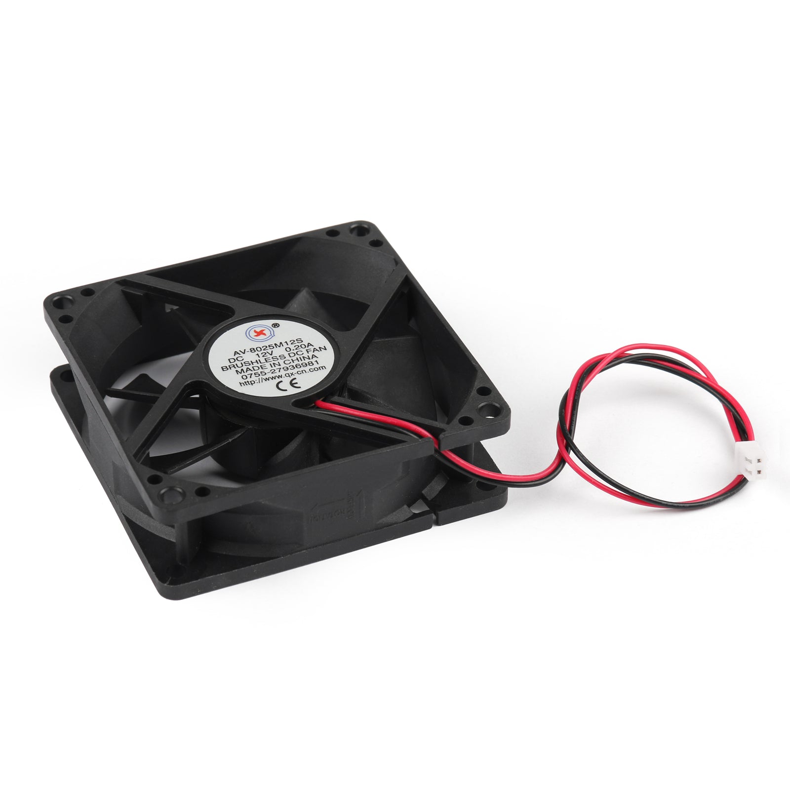 10 STKS DC Borstelloze Koeling PC Computer Fan 12 V 8025 s 80x80x25mm 0.2A 2 Pin Draad