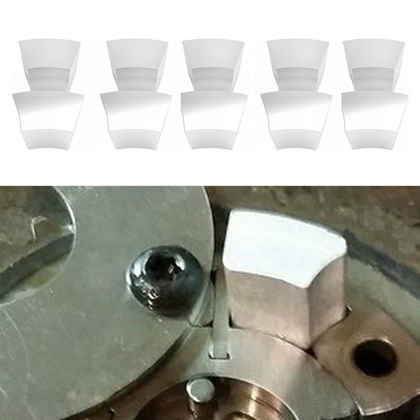 10PCS 3 Valve Cam Phaser Lock Out Kit Kit de réparation de bruit Fit Ford 5.4L F150 Generic