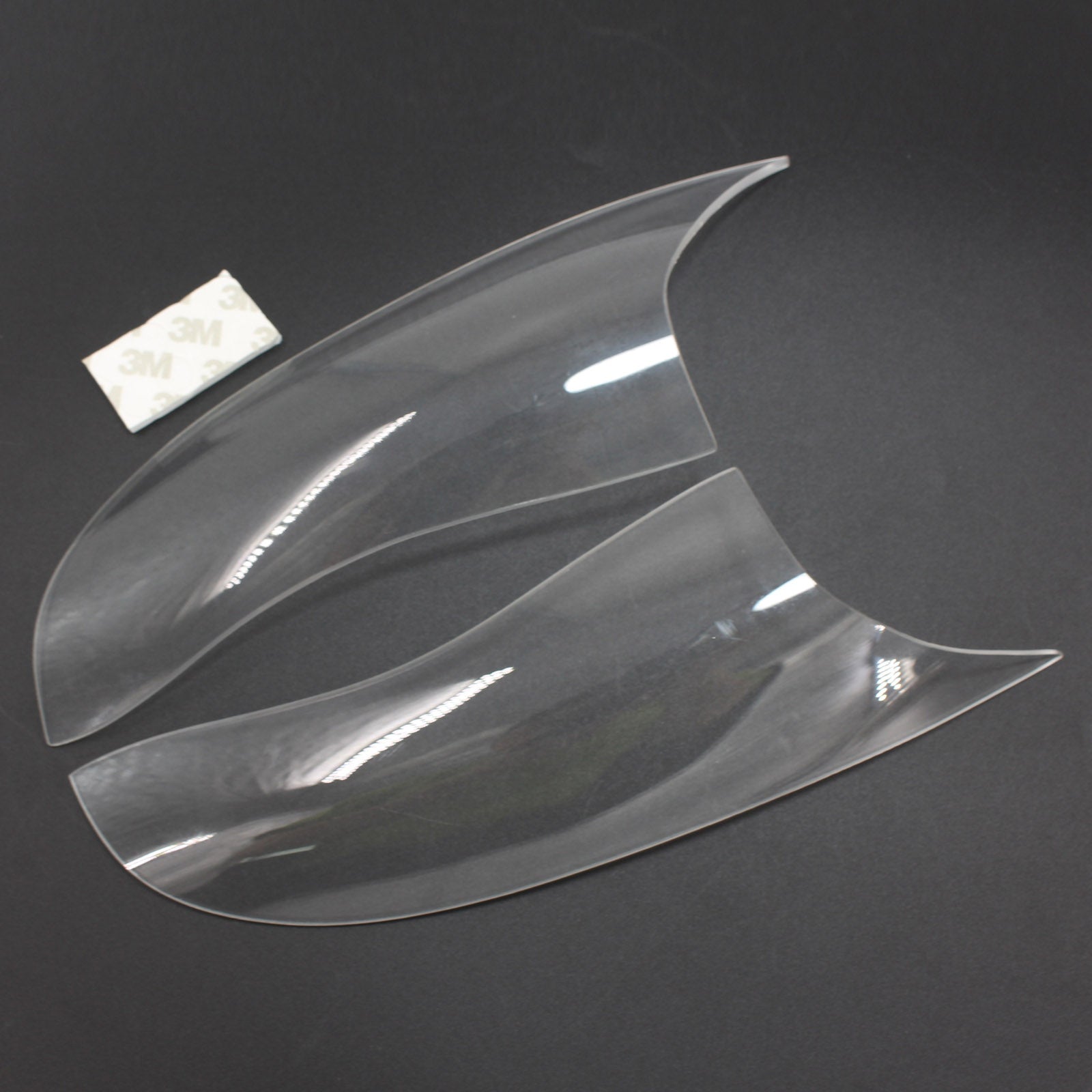 Etuvalon linssin suojaava kansi Kawasaki ZX-10R ZX 10R 16-18 Generic Smoke sopii