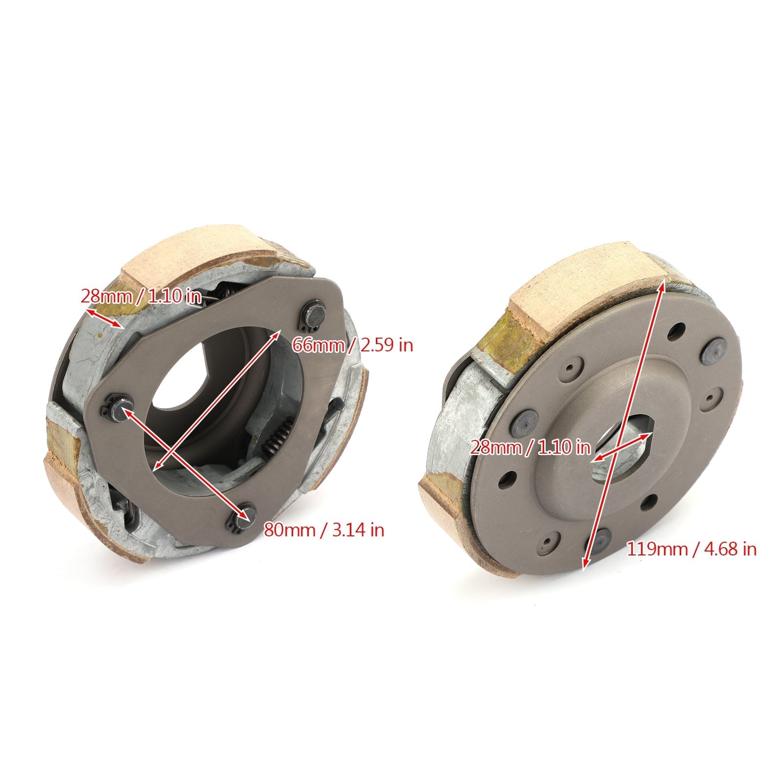 SUPPORT DE MACHOIRE D'EMBRAYAGE HUMIDE pour Honda PCX 125 PCX125 PCX 150 PCX 150 2009-2018 Generic