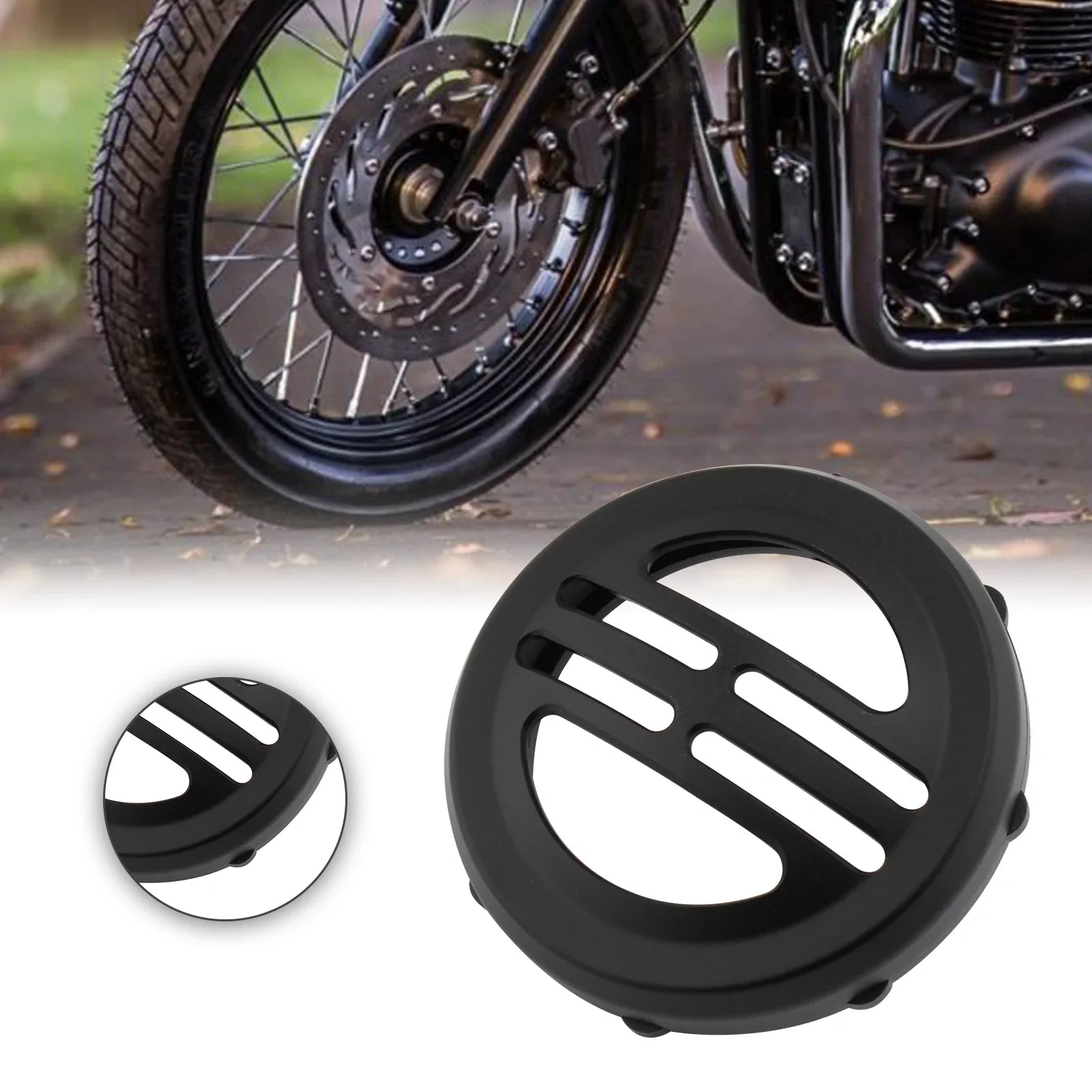 Copertura Klaxon Copertura decorativa universale per Bobber T120 T100 Street Twin Generic