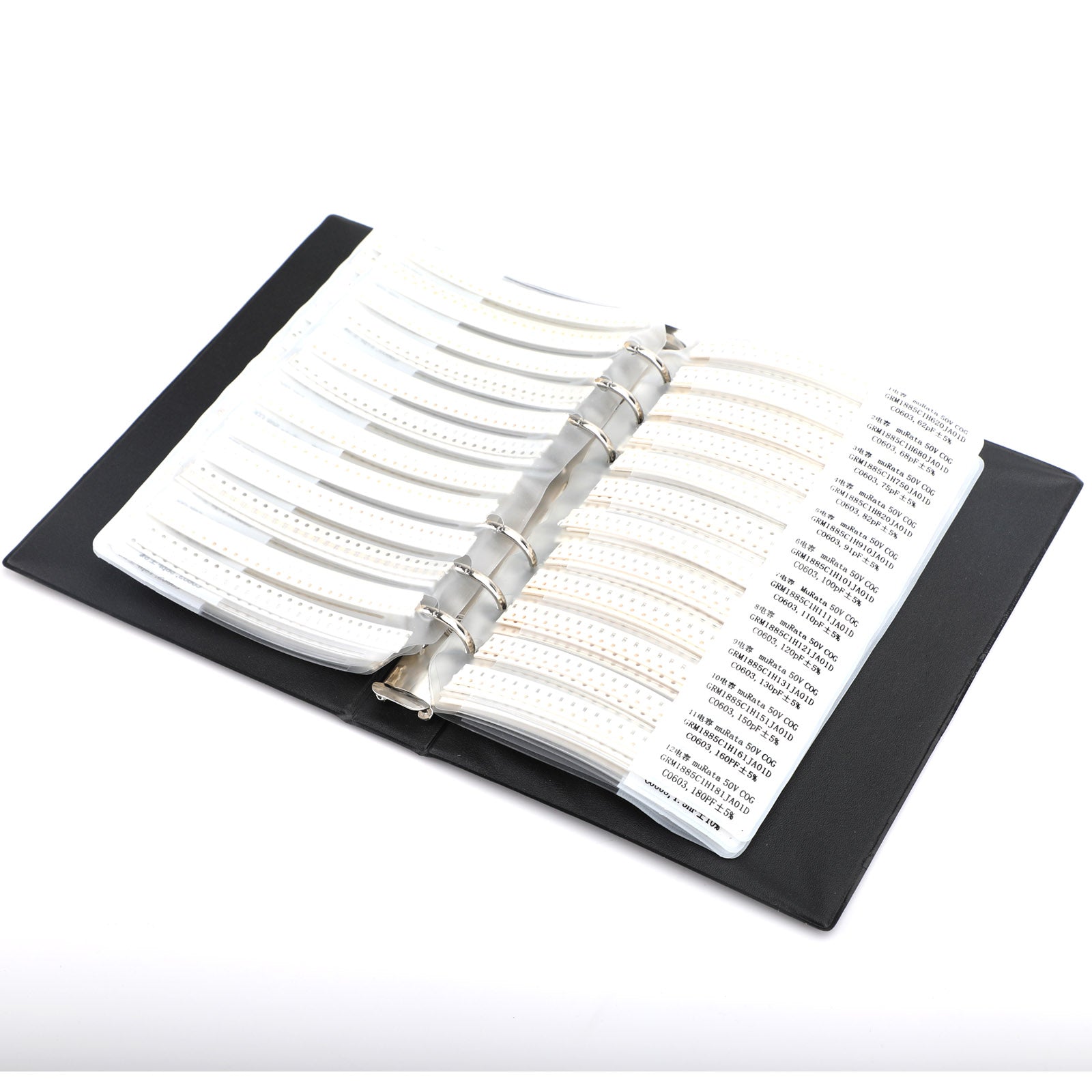 SMD0603 livre d'échantillons de condensateur 90 valeurs * 50 pièces = 4500 pièces kit de condensateur SMD