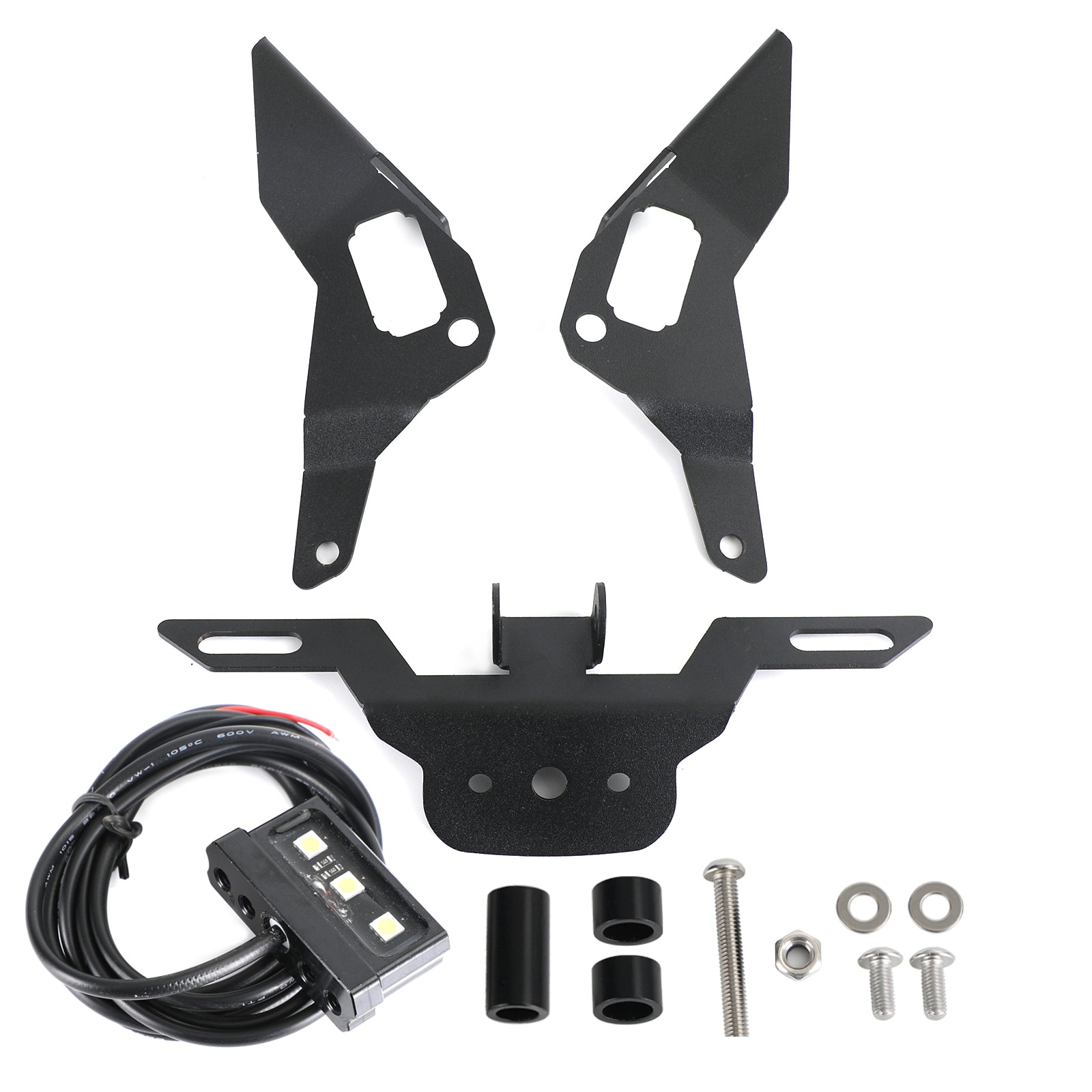 Support de cadre de support de plaque d'immatriculation pour Kawasaki Ninja400 Z400 2018-2020 générique