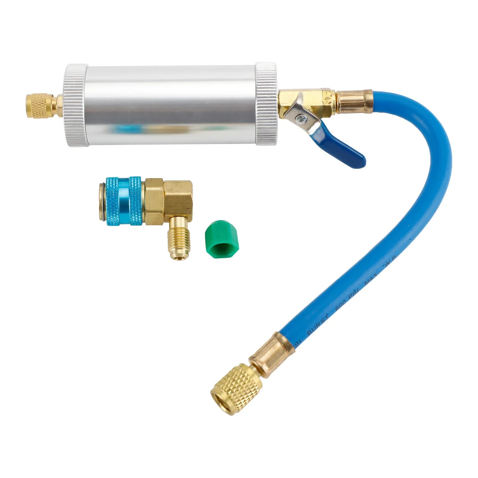 Klimatyzacja samochodowa R134A R12 R22 A/C Narzędzie do wtrysku oleju i farbowania AC 1/4" SAE 2OZ