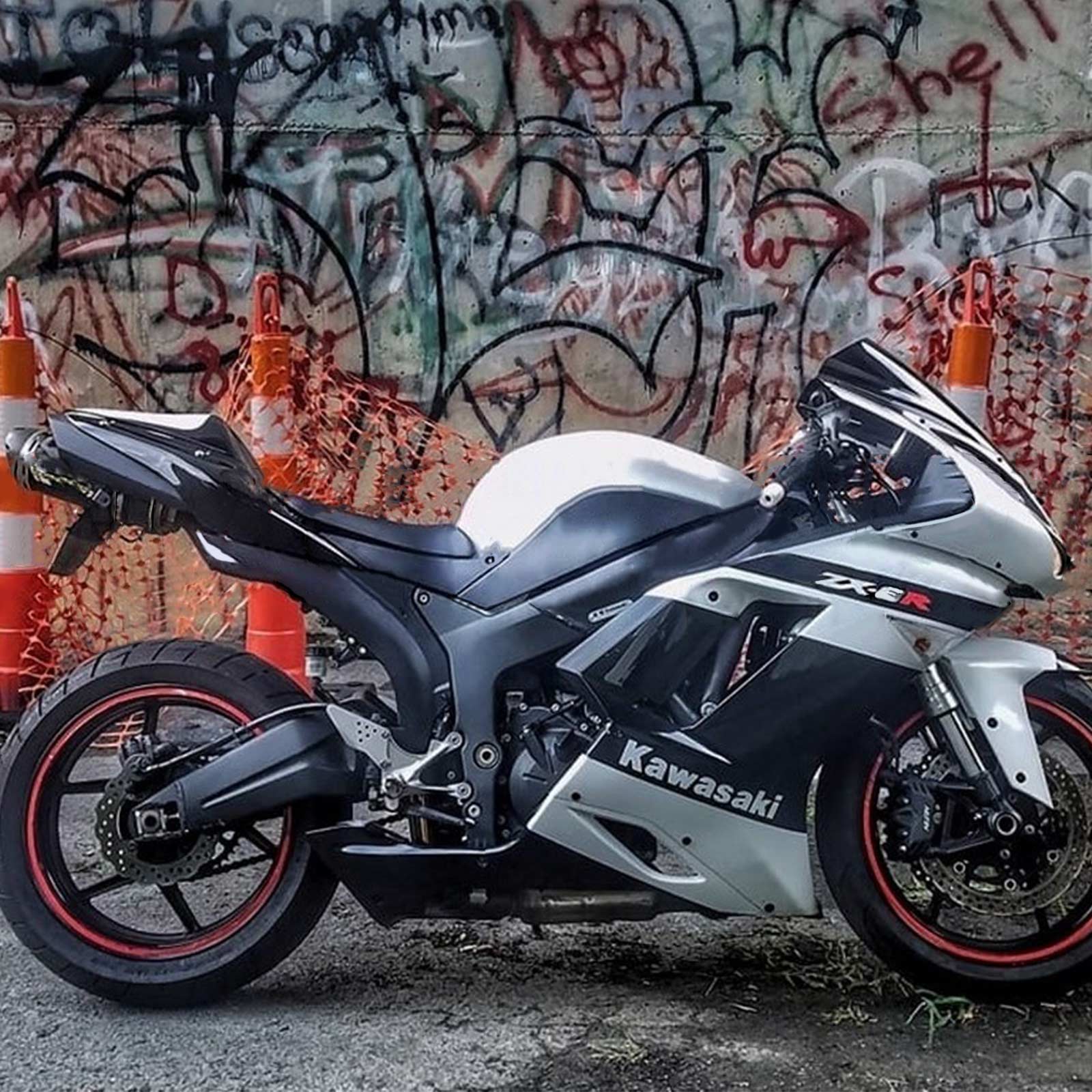 Zestaw owiewek Amotopart do Kawasaki ZX6R 636 2007-2008 ogólny