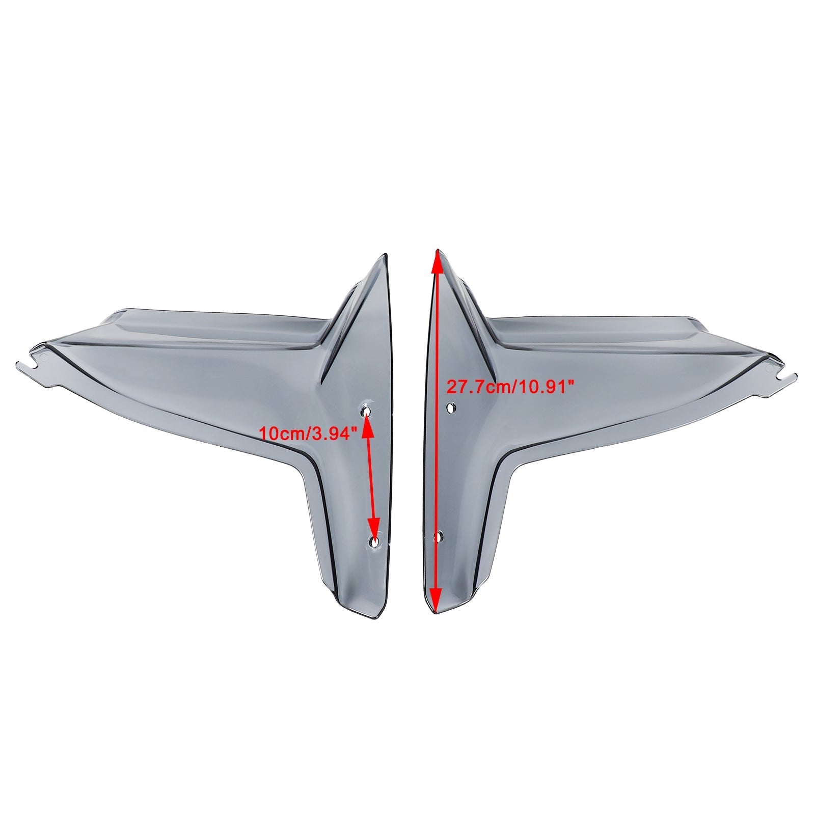 Pannelli laterali del parabrezza per Yamaha Tenere 700/XT700Z 2019-2021 Generico