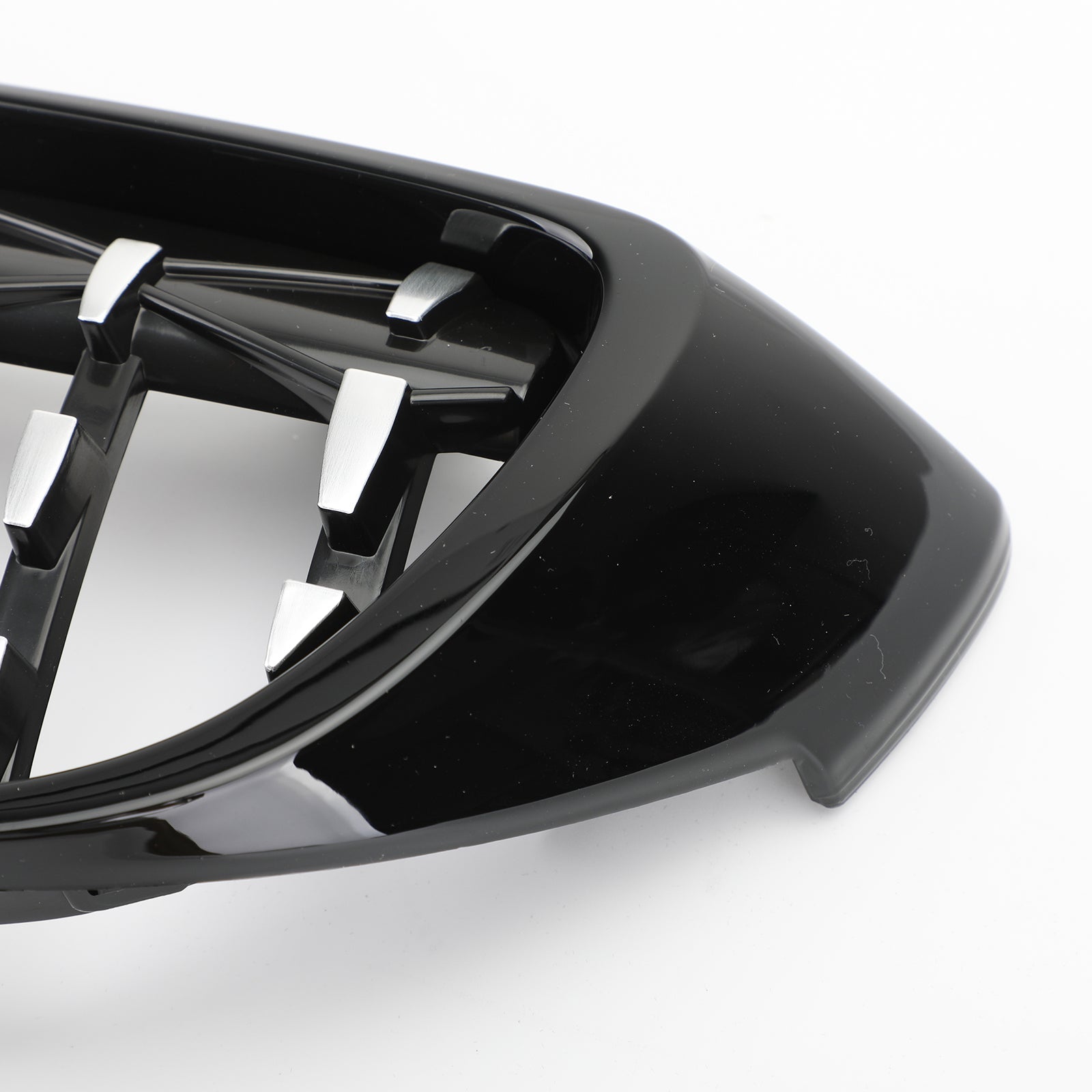 Diamond Front Upper Grille voor BMW 4-serie F32 F33 F36 F82 14-18 zwart en chroom generiek