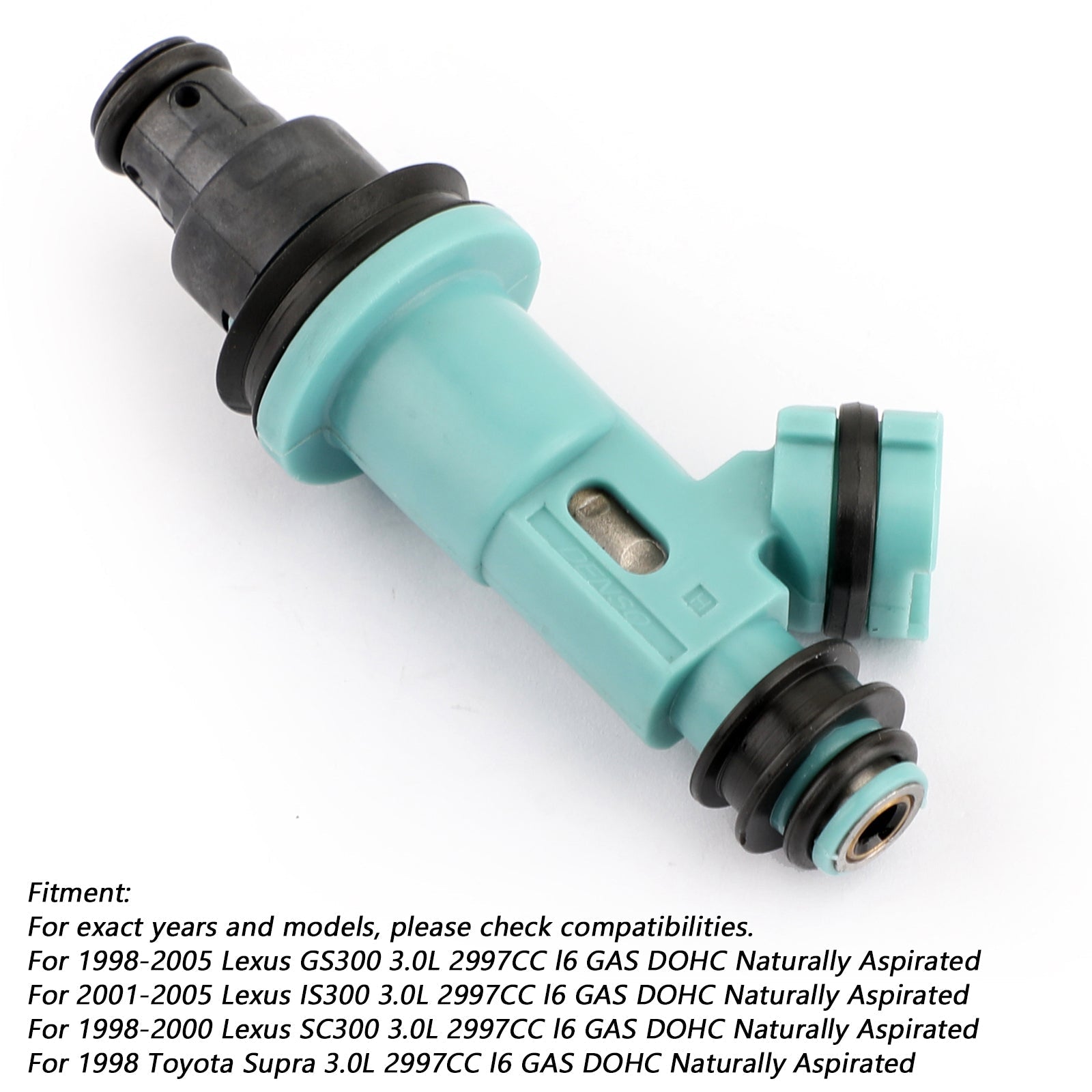 6x wtryskiwacz paliwa dla Toyota Supra Lexus GS300 SC300 IS300 3.0L 23250-46090 Generic