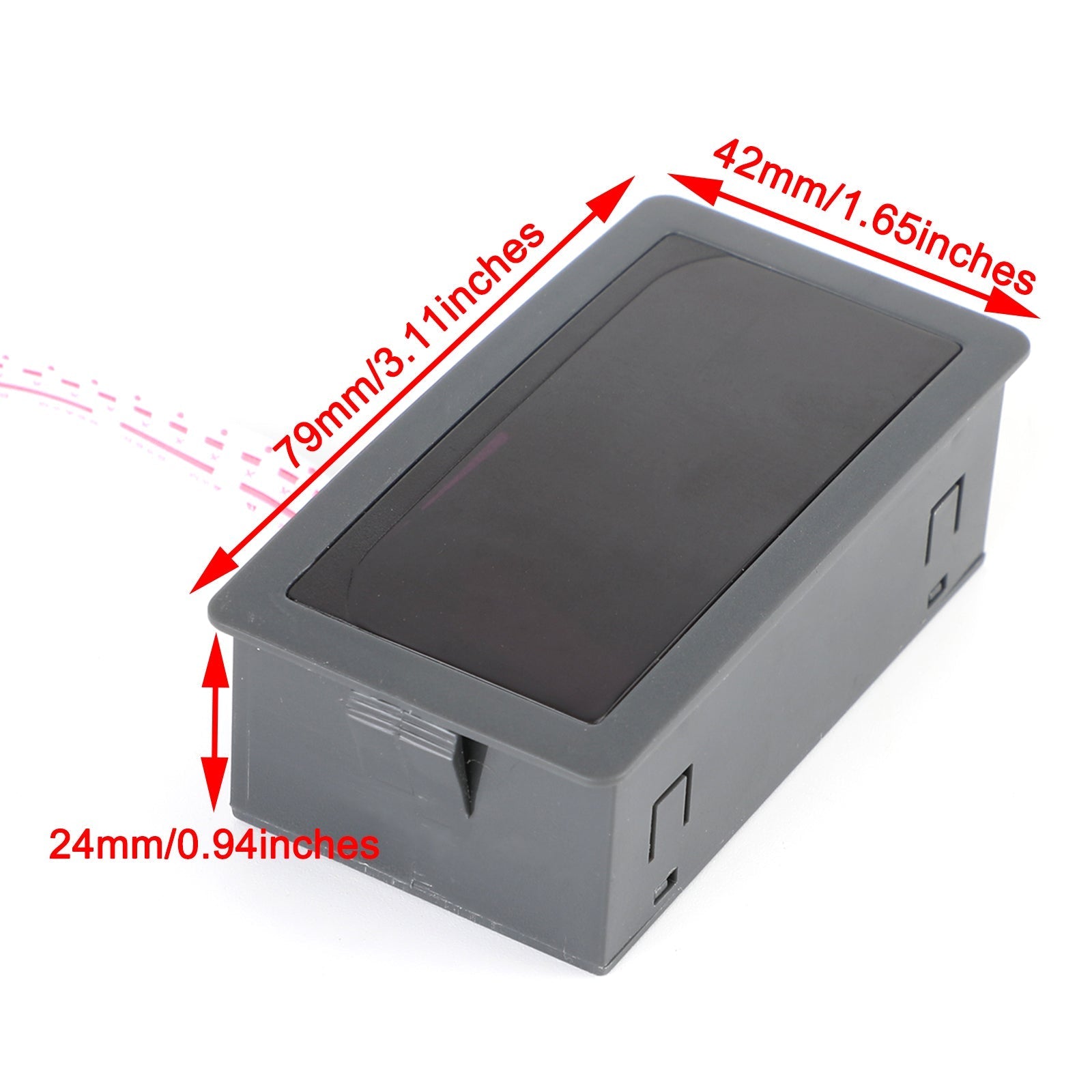 DC 12-80V 30A PWM LED zaslon CCW CCW reverzibilno stikalo za krmiljenje hitrosti motorja