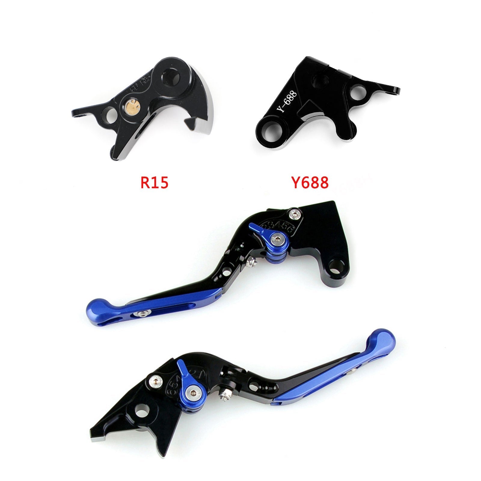 Yamaha YZF R1/R1M/R1S 2015-2021 YZF R6 2017-2020 Levier de frein d'embrayage réglable