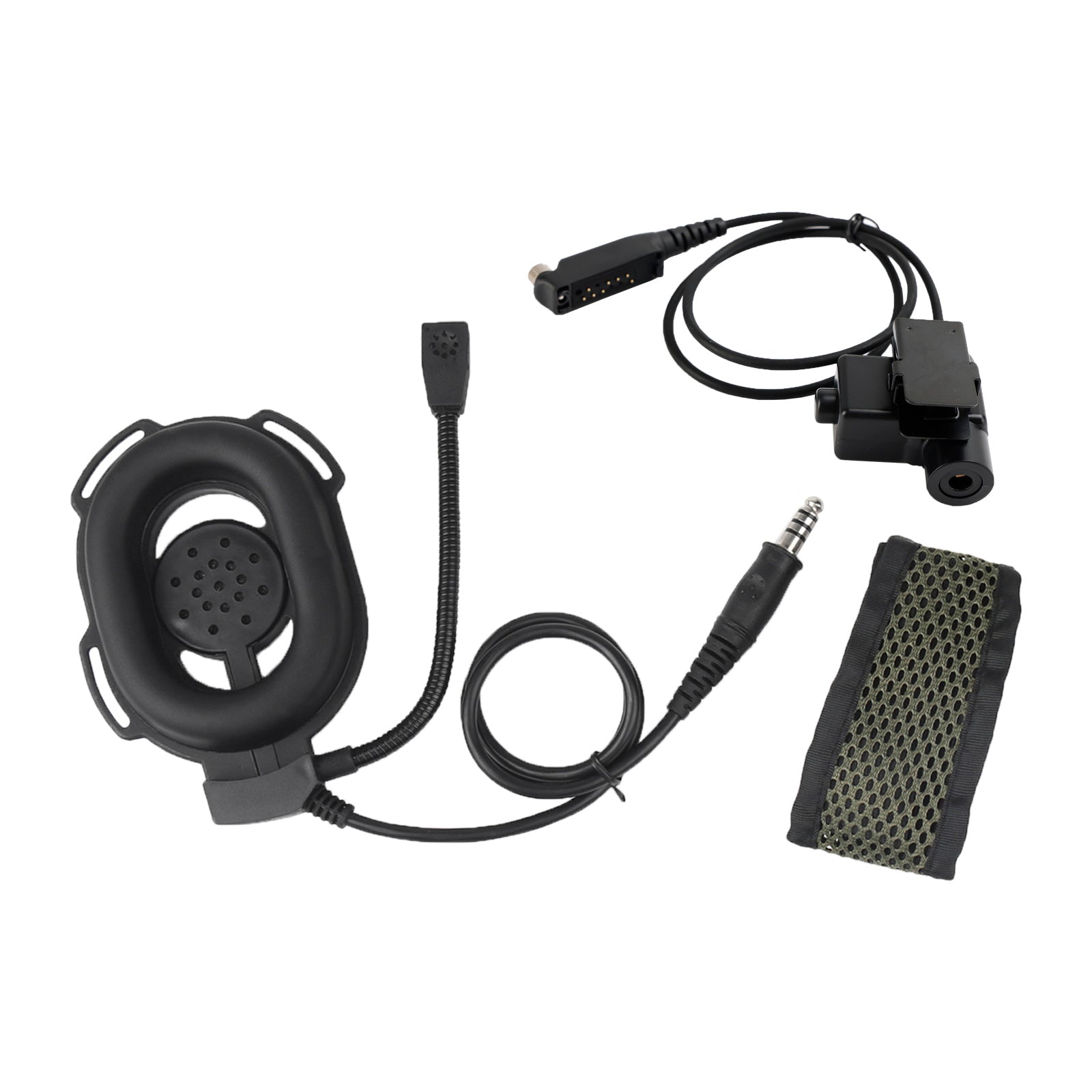 ForSepura STP8040 STP8080 STP9000 taktyczny zestaw słuchawkowy PTT Z 6 Pin Bowman Elite II