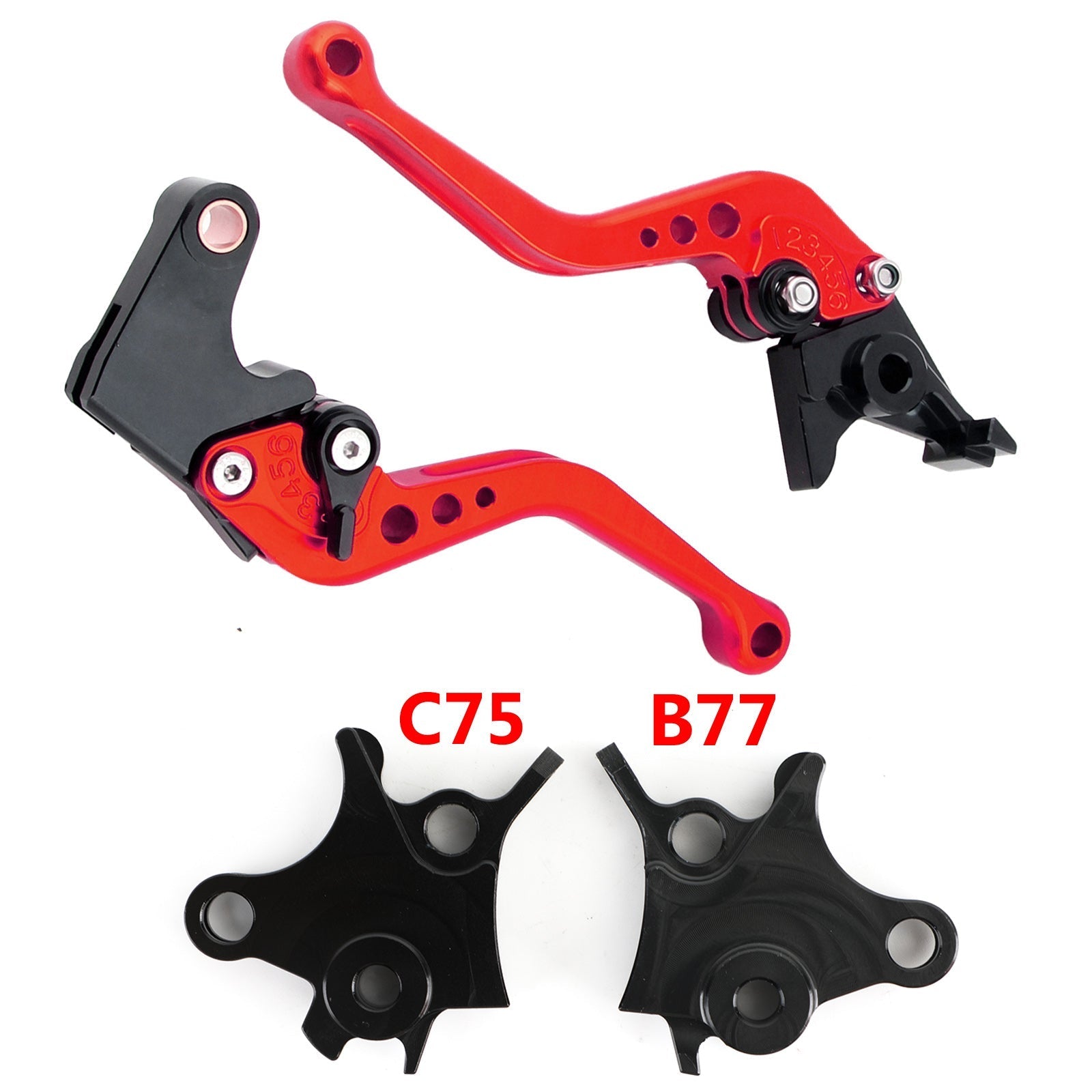 Motocikel kratke lovske ročice za BMW R1200GS Adventure (LC) 2014-2018 Generic