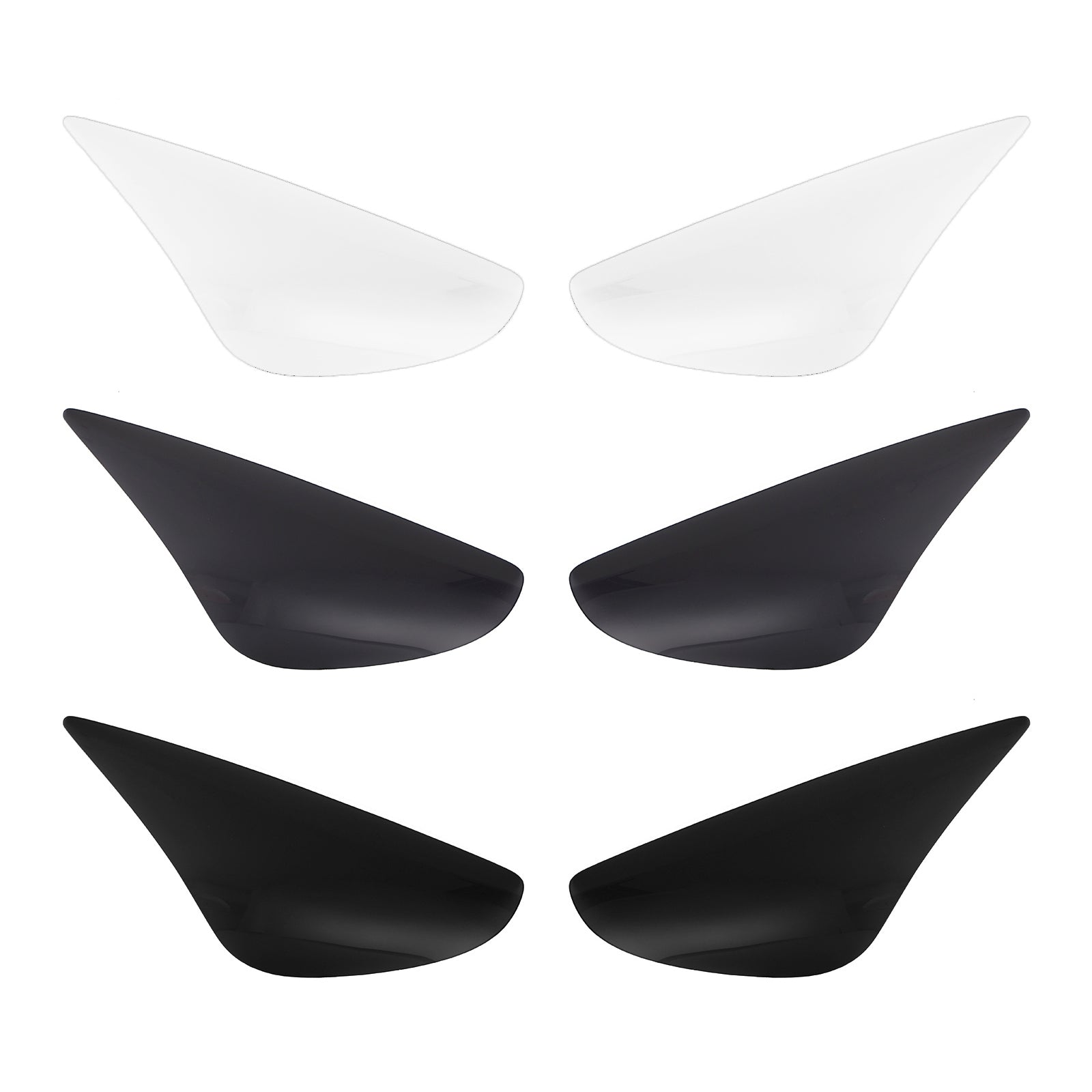 Beveiligingsafdekking voor koplamp voor Kawasaki ZX-6r ZX 636 Black Generic