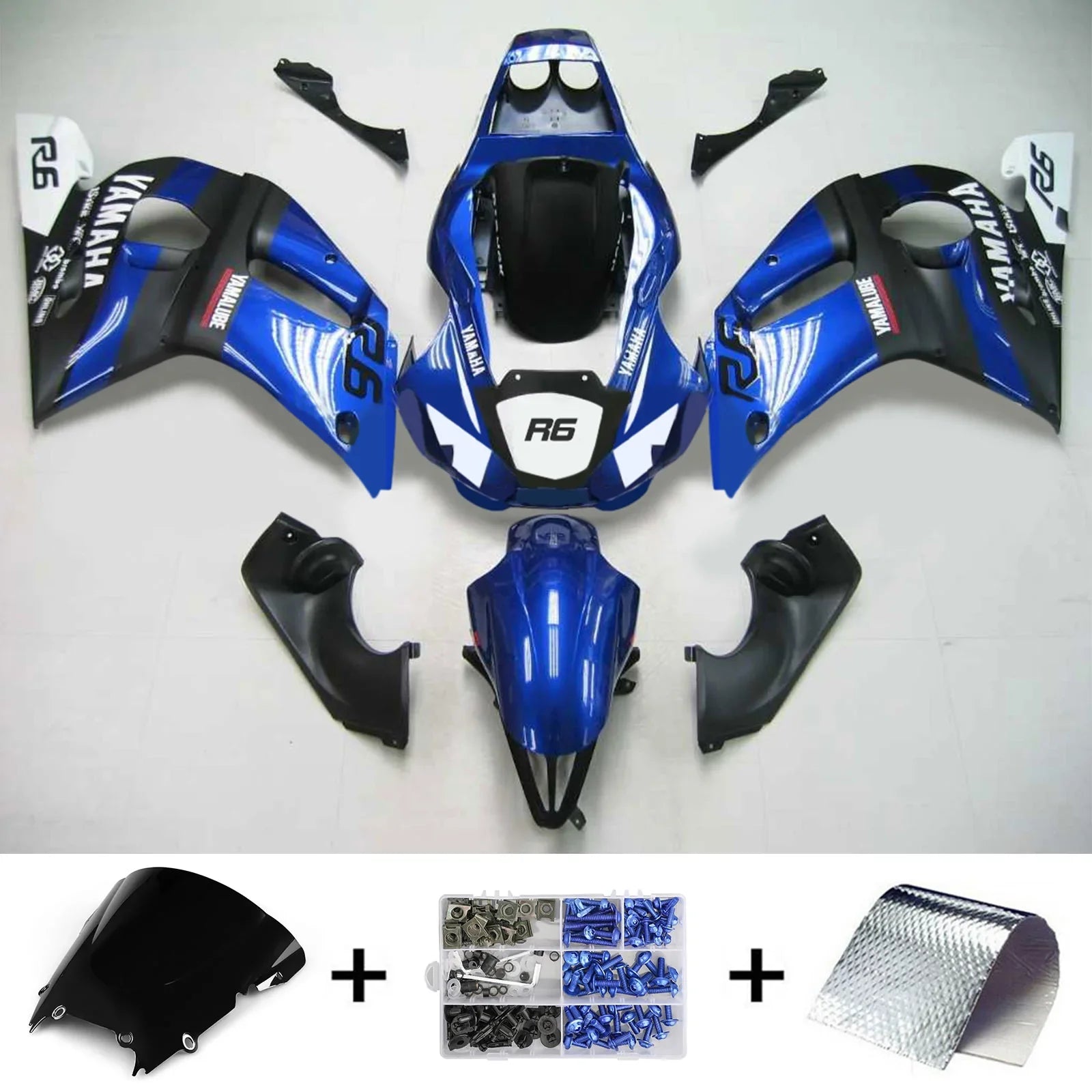Amotopart suojasarja Yamaha YZF 600 R6 1998-2002 Generic