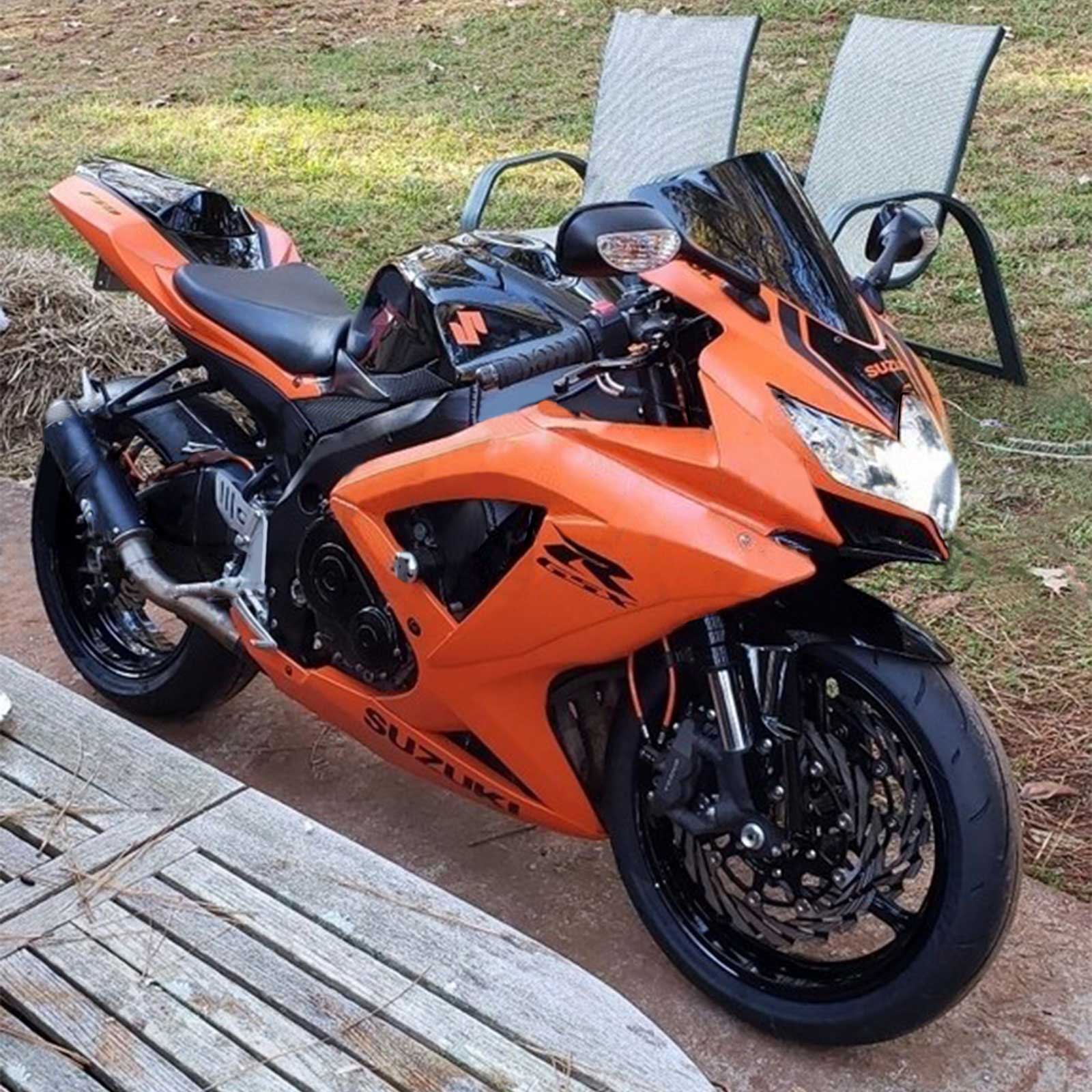 Amotopart Suzuki GSXR 600/750 2008-2010 ABS kunststof carrosseriekuipset K8