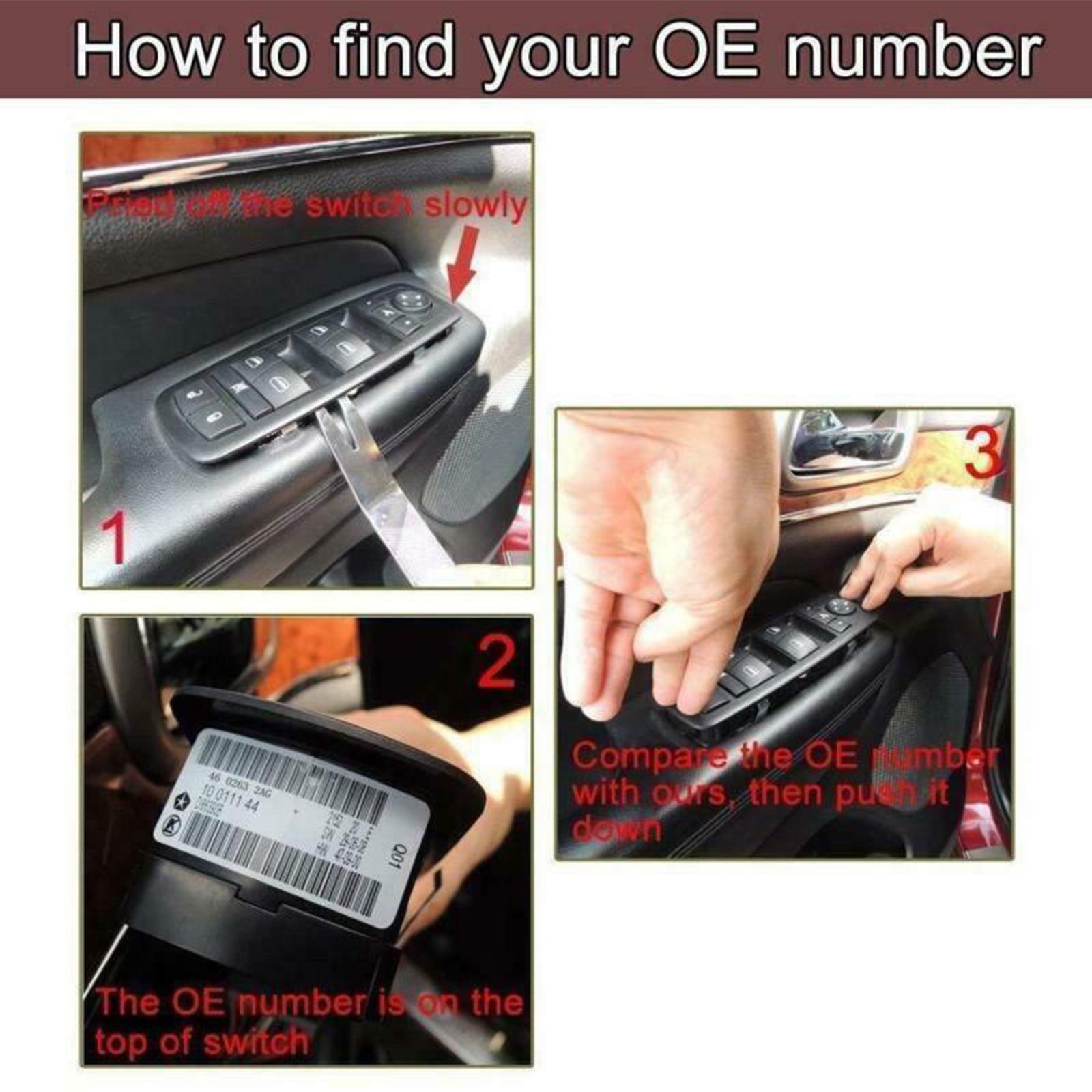 Električno okensko stikalo za Benz ML350 Master 2006-2011 A 2518300290 generic