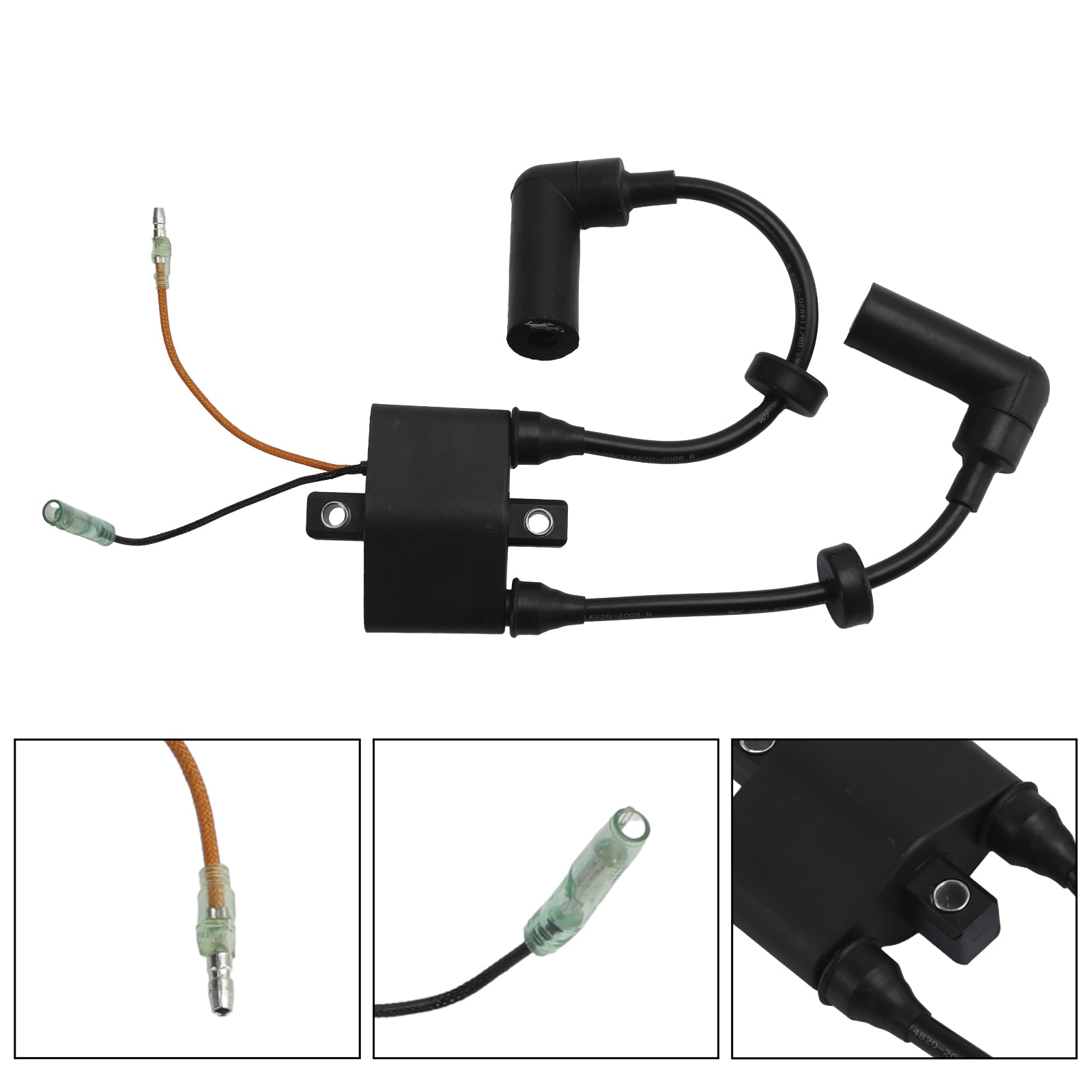 Bobine d'allumage adaptée pour Yamaha 9.9hp F9.9 F13.5Ahp F13.5A F15hp F15 25HP 66M-85570