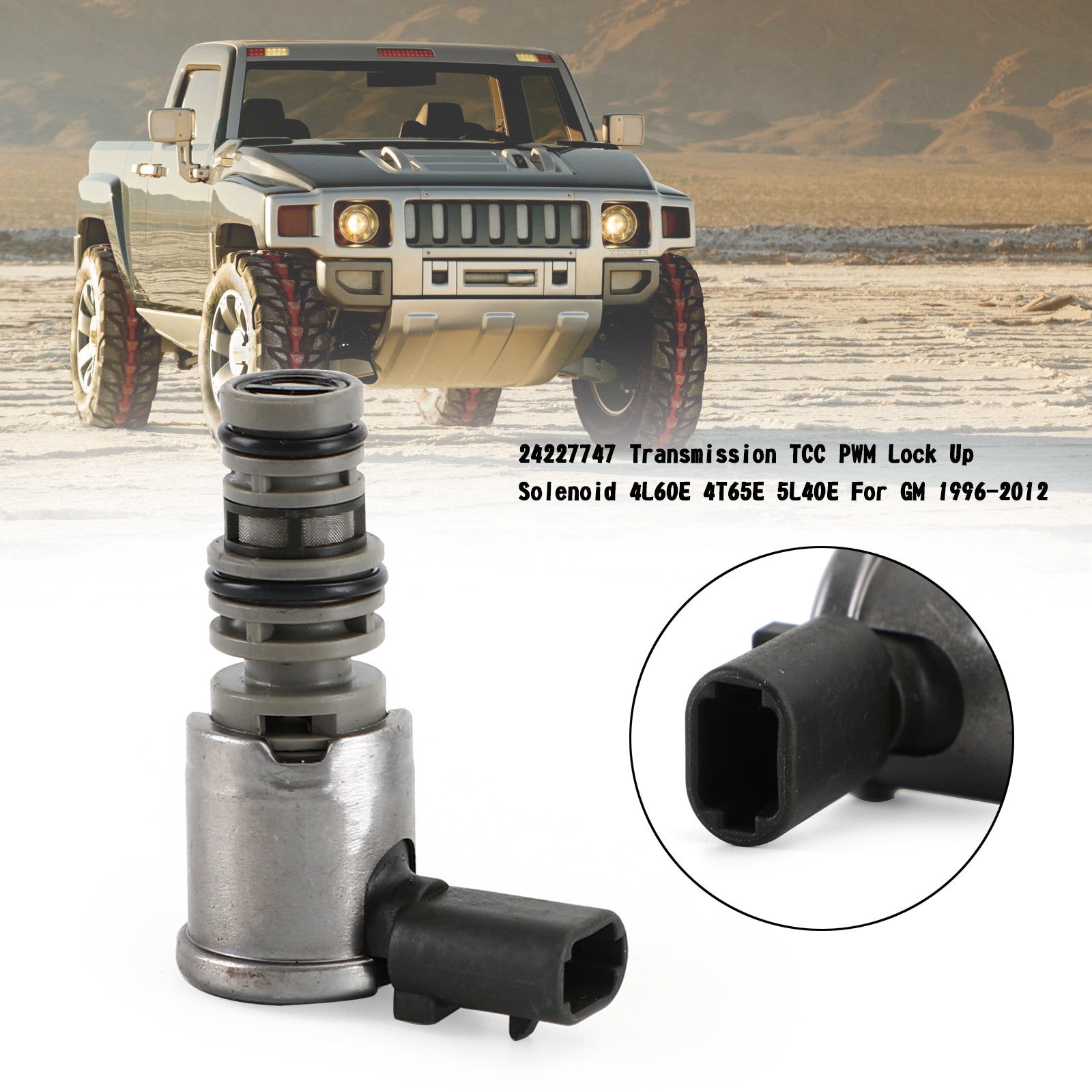 24227747 Solenoide di blocco trasmissione TCC PWM 4L60E 4T65E 5L40E per GM 96-2012 Generico