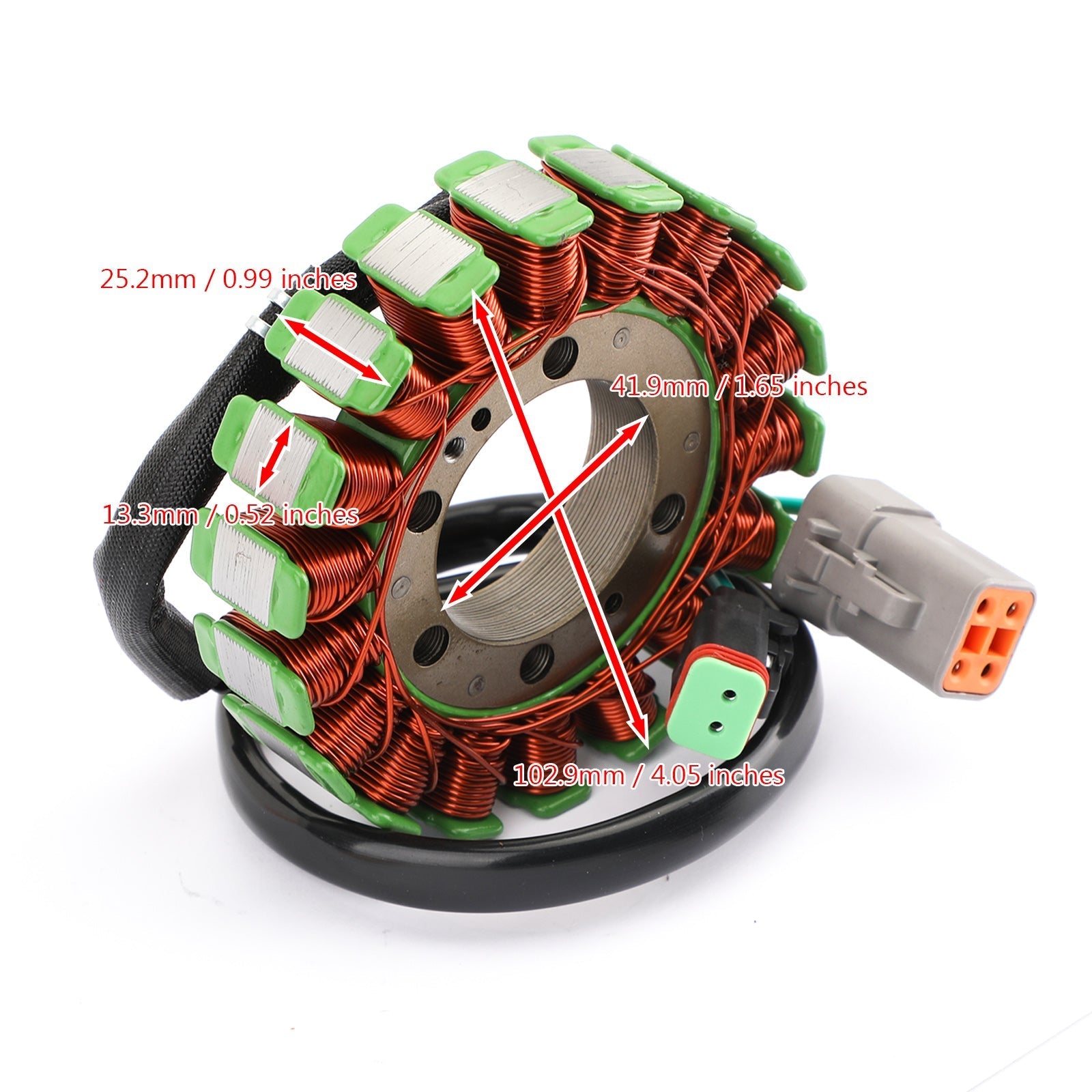 Dynamo Magneto Stator voor SkiDoo 500 600 700 800 GTX GTS HO MXZ Summit 03-08 Generiek