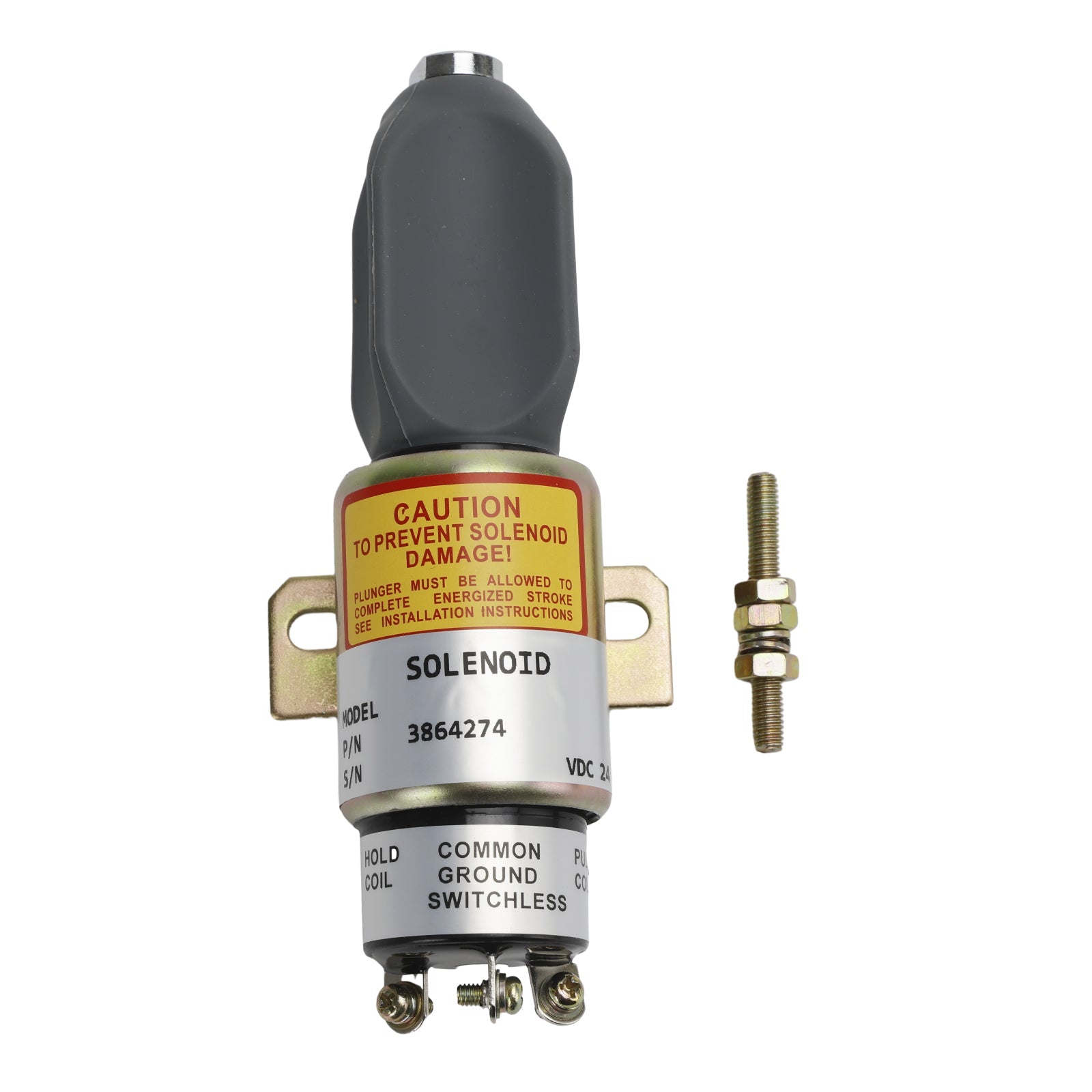 3864274 1751-24E7U1B1S5A Solénoïde d'arrêt SA-3766T 24V pour Cummins