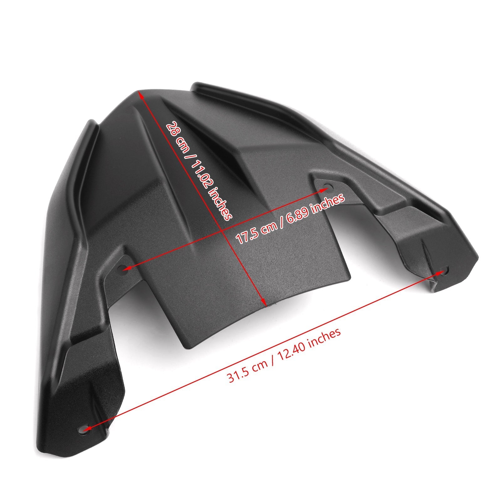 Extension de bec de garde-boue avant ABS moto pour Yamaha MT09 Tracer/GT 2018-2020 générique