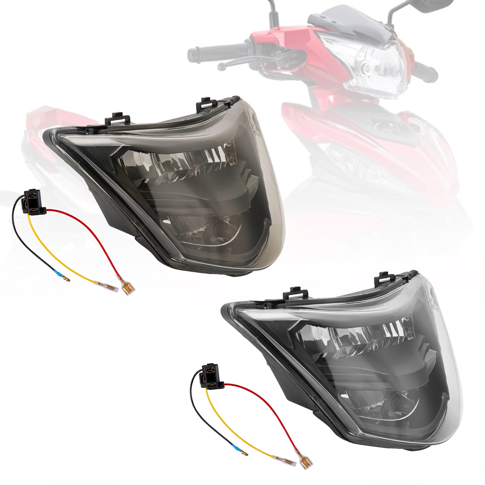 Yamaha LC135-V1 LC135 V1 Koplamp LED-beschermer vooraan