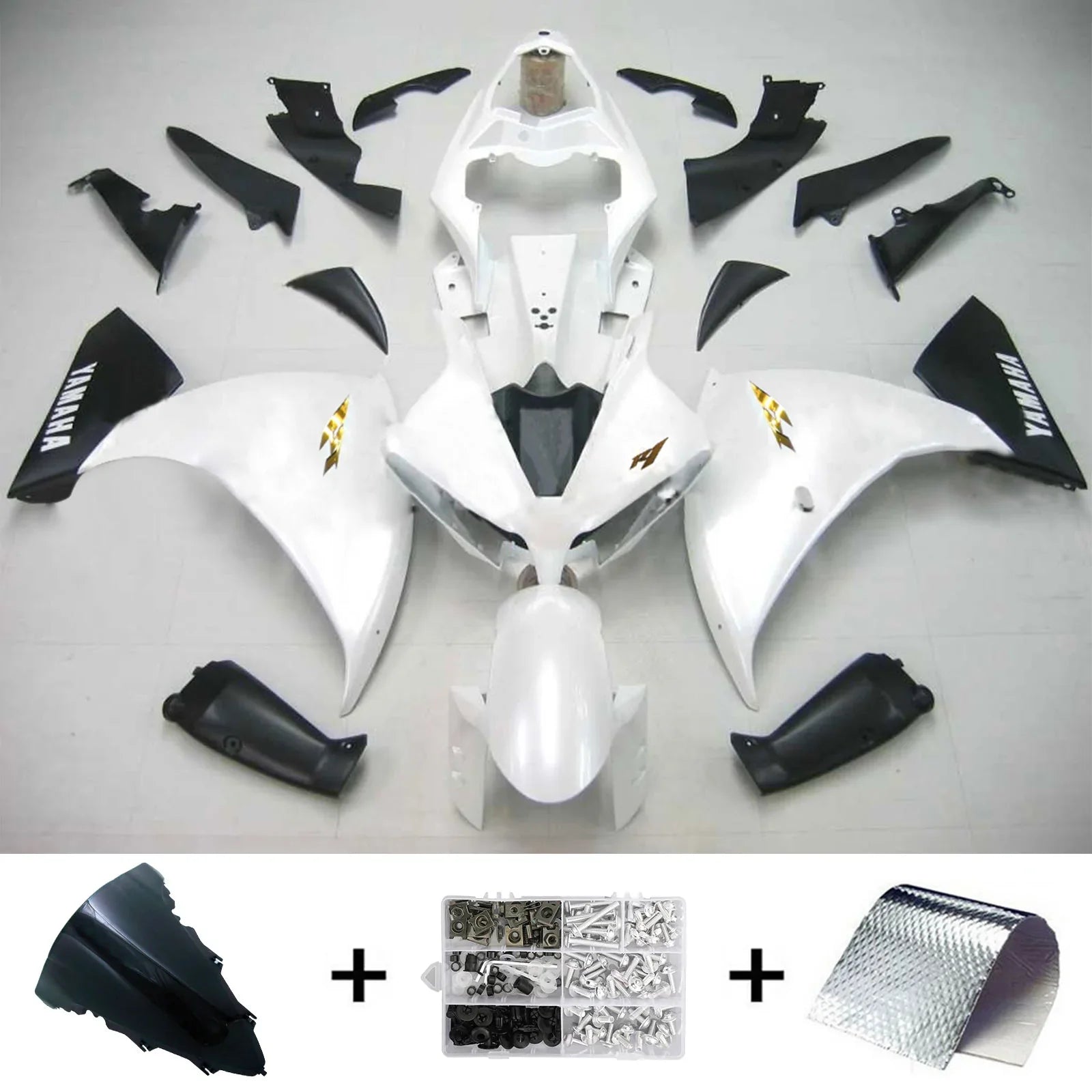 Kit carena Amotopart per Yamaha YZF 1000 R1 2009-2011 generico