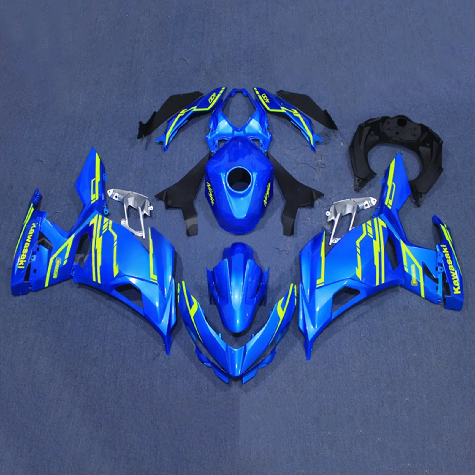 Amotopart Kawasaki EX400/Ninja400 suojasarja 2018-2023