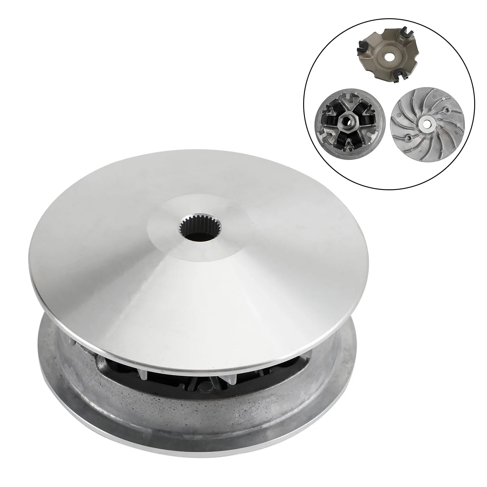 Ensemble complet de variateur pour Gy6 125Cc 150Cc 152Qmi 157Qmj Scooter Atv Cyclomoteur Kart