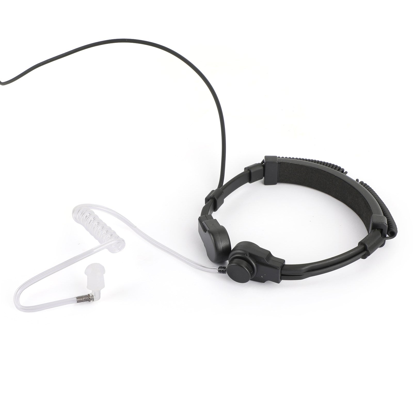 Casque de micro de gorge tactique adapté pour Baofeng UV-9R Plus BF-9700 BF-A58 UV-82WP
