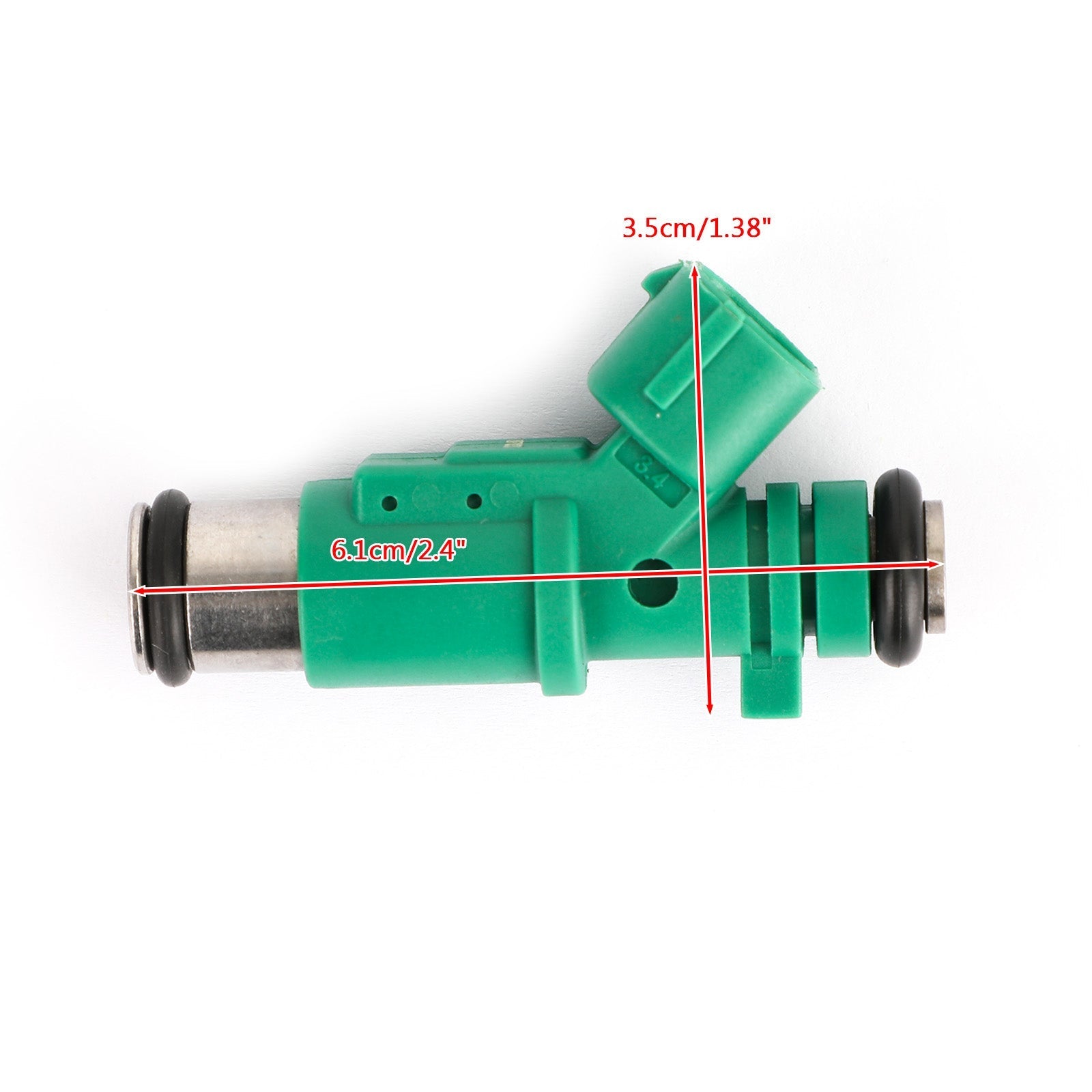 4 stuks Brandstofinjector 01F023 Fit Peugeot 1007 206 207 Citroen C2 C3 Nemo 1.1 1.4 Generieke