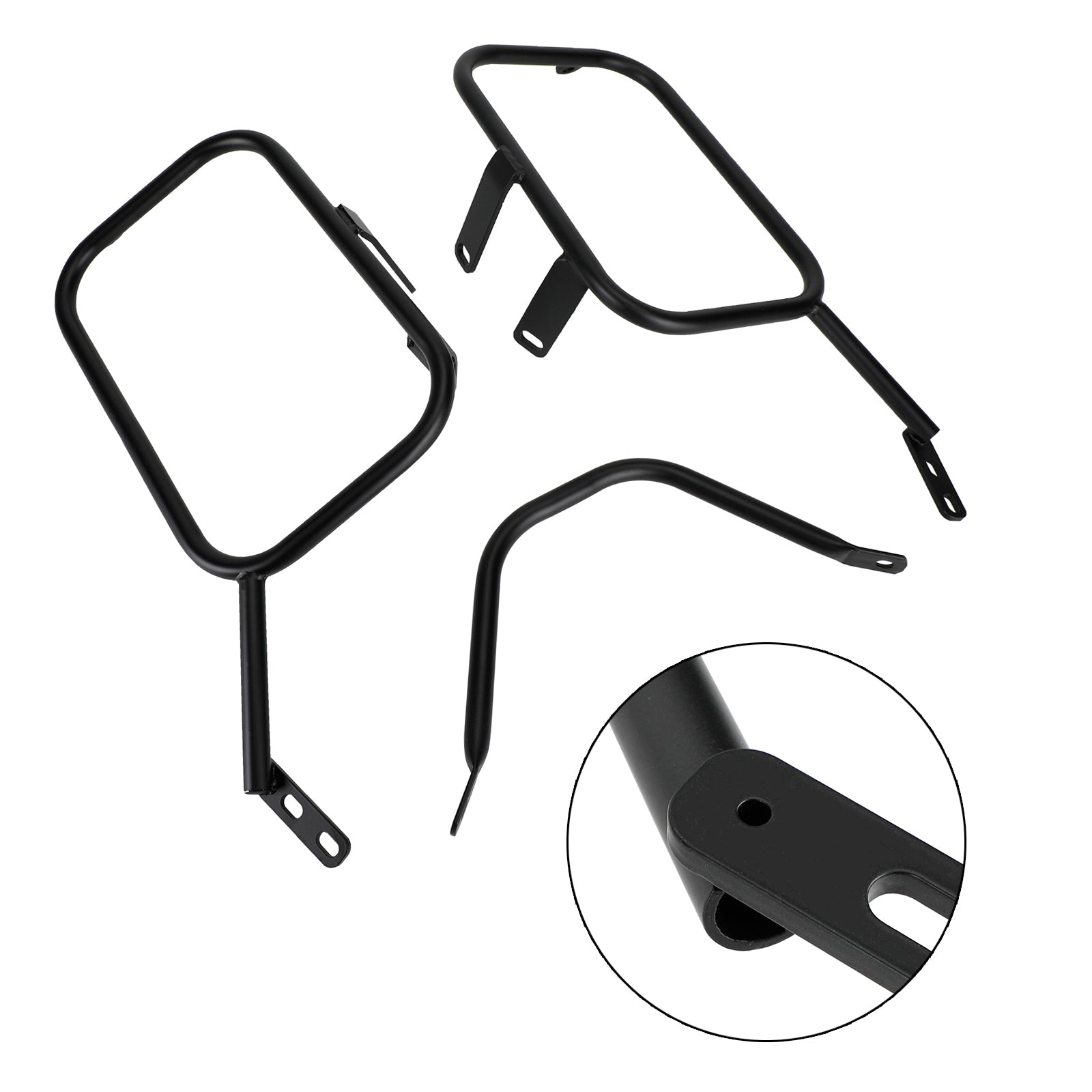 Staffa di montaggio per borsa laterale per portapacchi Ducati Scrambler 400 800 2016-2022