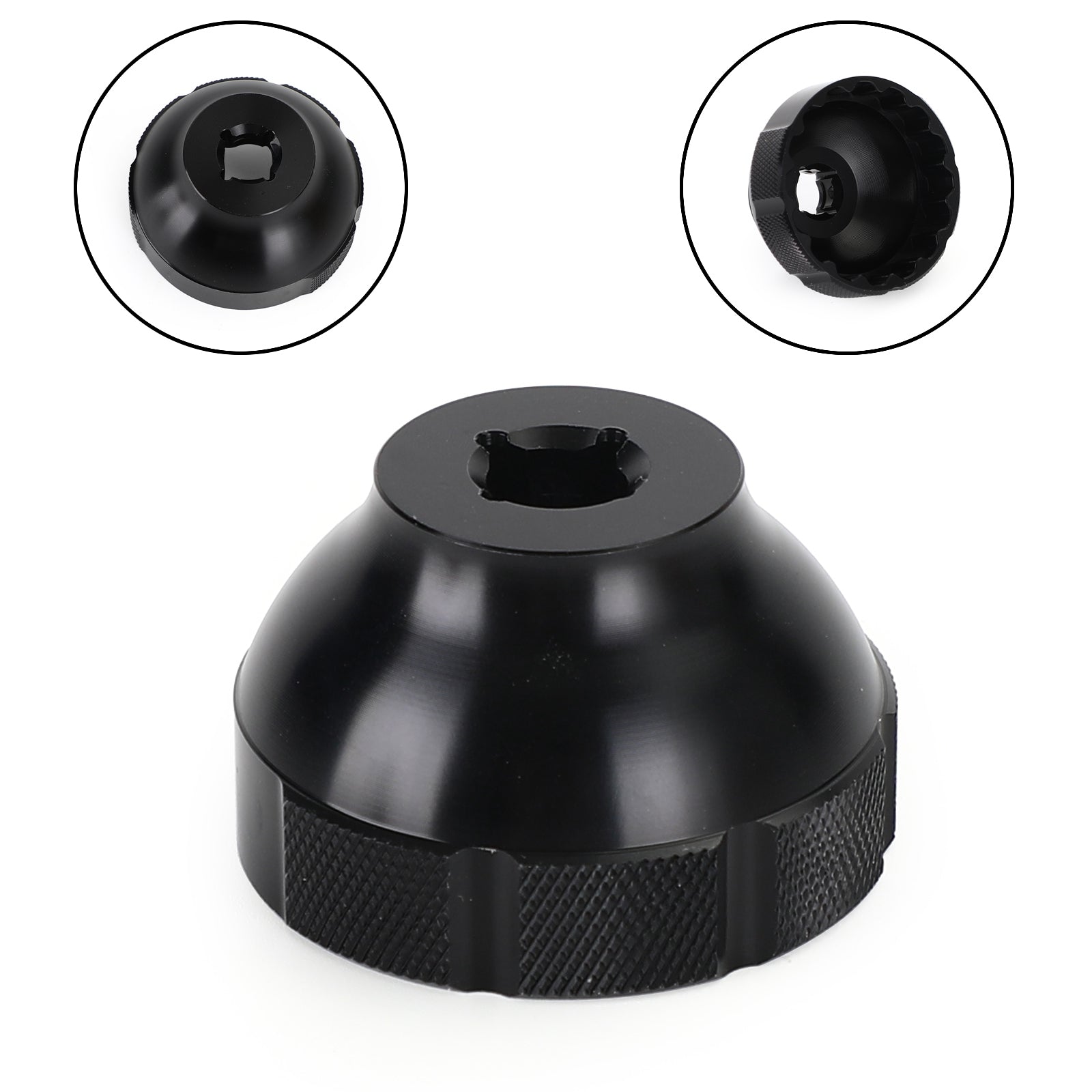 BBT-69.2 16-zarezna 44 mm 3/8" Orodje za zunanji gonilni ležaj Drive črno/modro