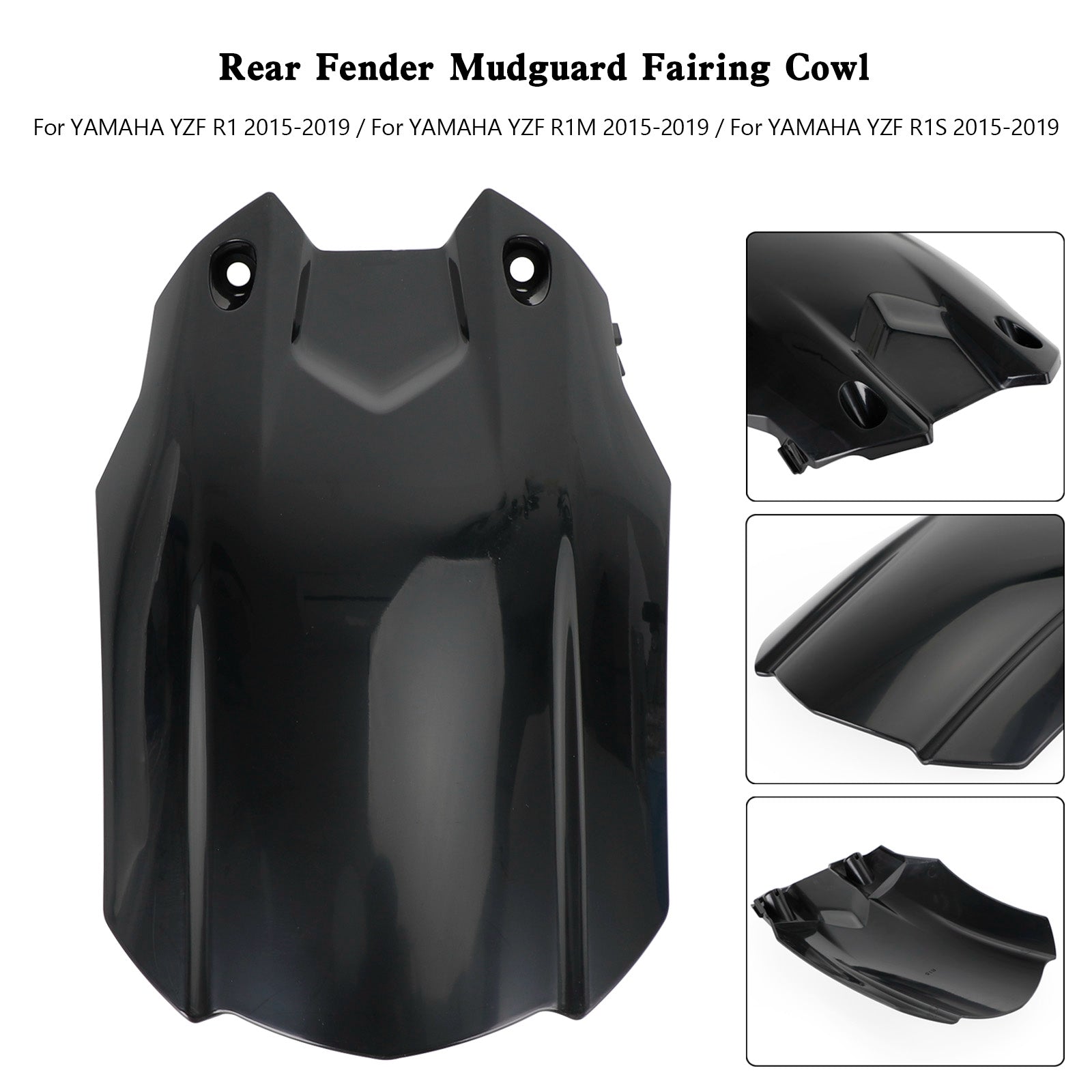 YAMAHA YZF-R1 YZF R1M R1S 2015-2019 Capot de carénage garde-boue arrière