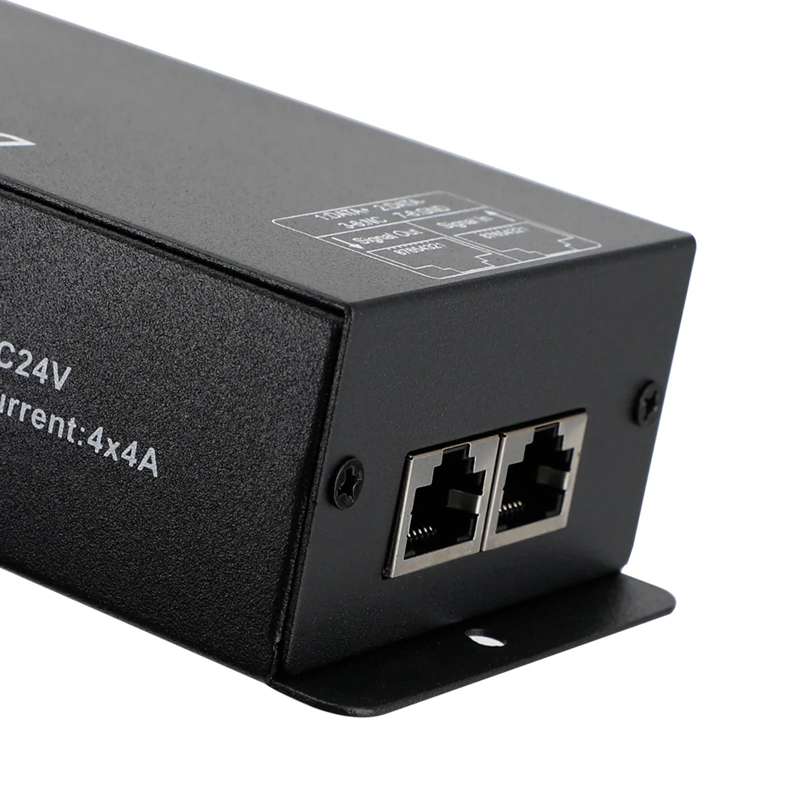 Kontroler LED RGBW DMX 512 Dekoder Ściemniacz 4 kanały 16A 4x4A Światło paskowe