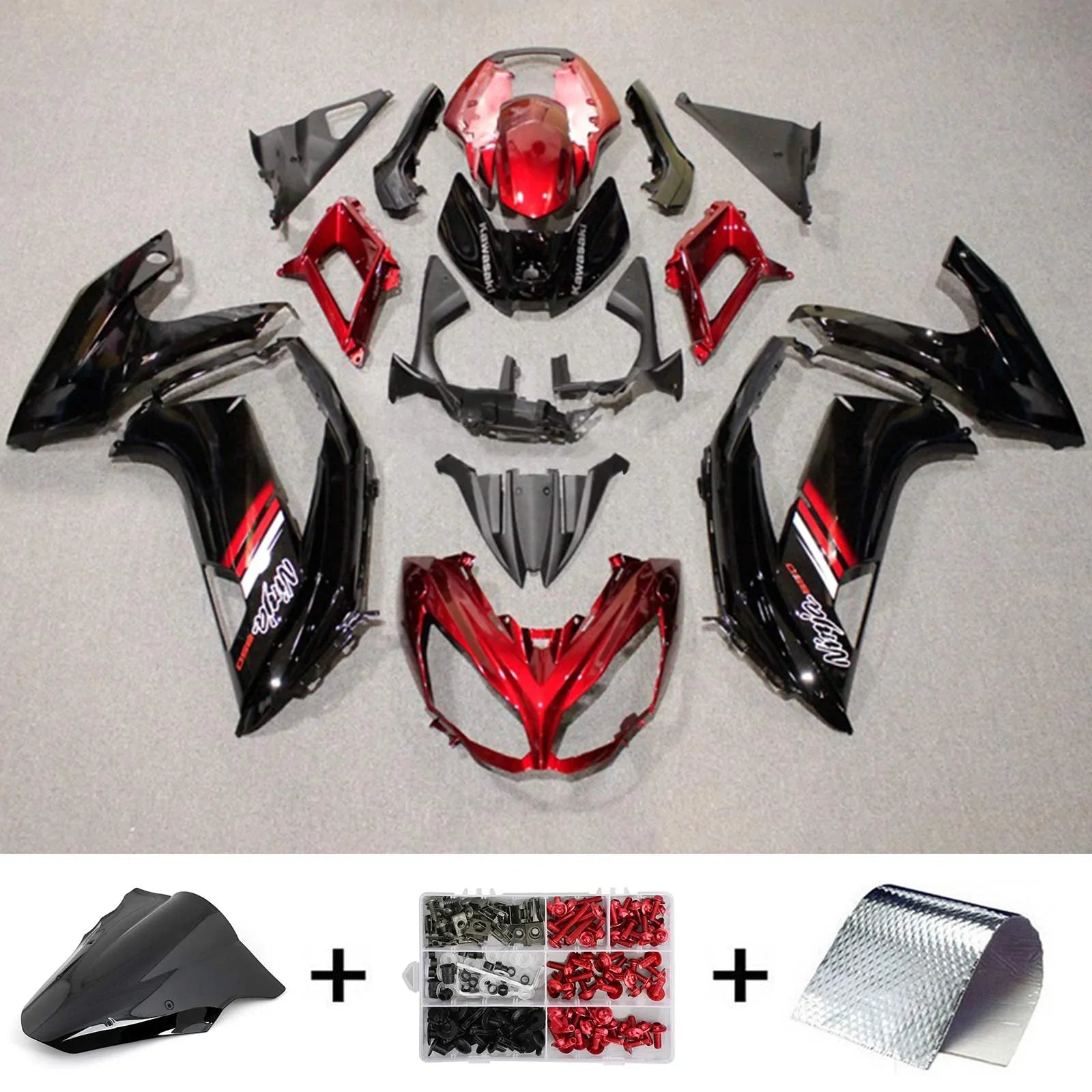 Zestaw owiewek Amotopart do Kawasaki ER6F/Ninja650 2012-2016 ogólny