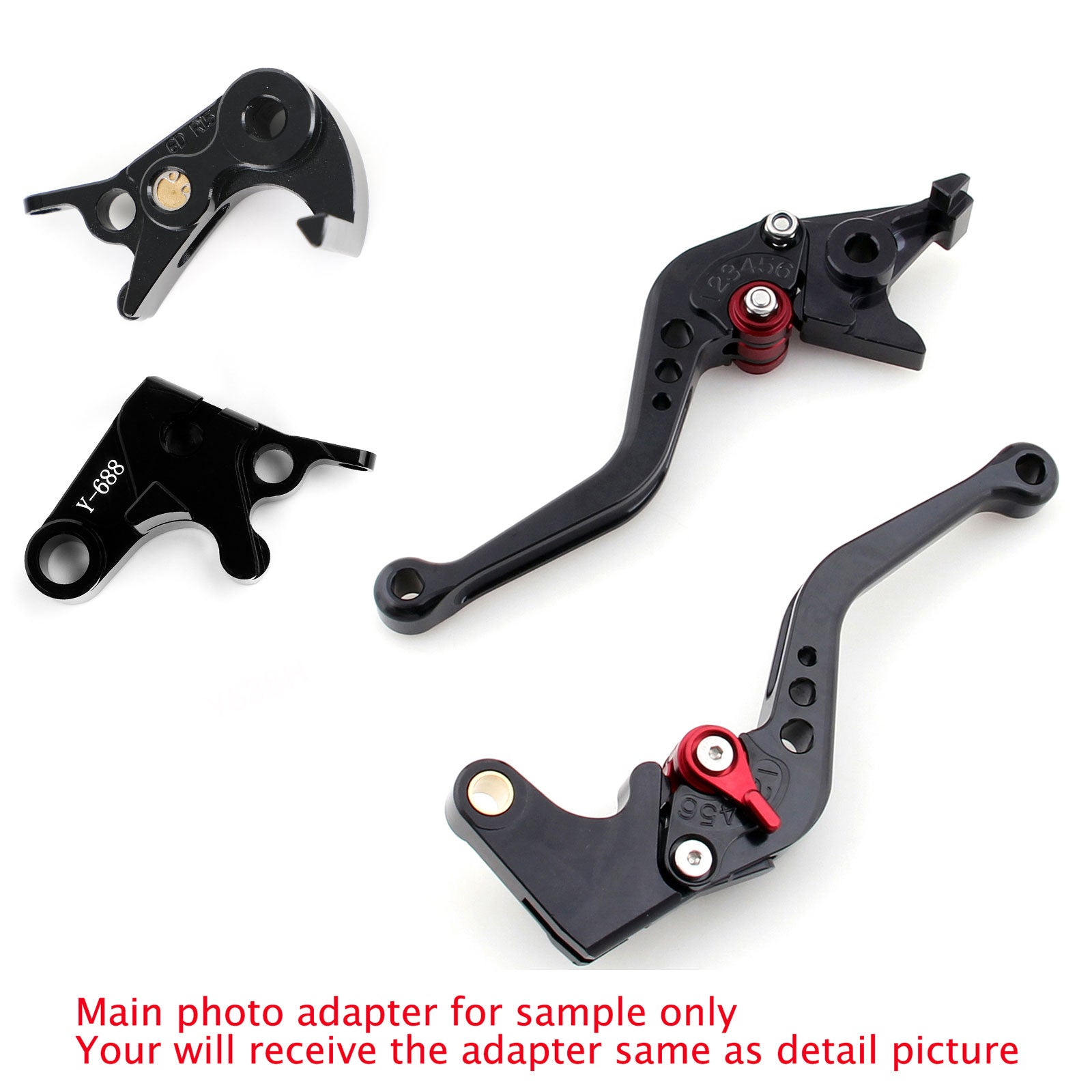 Kratka sklopka sklopka zavorna ročica za Yamaha MT-09 Tracer 900/GT 21-22 YZF R6 17-20 Generic