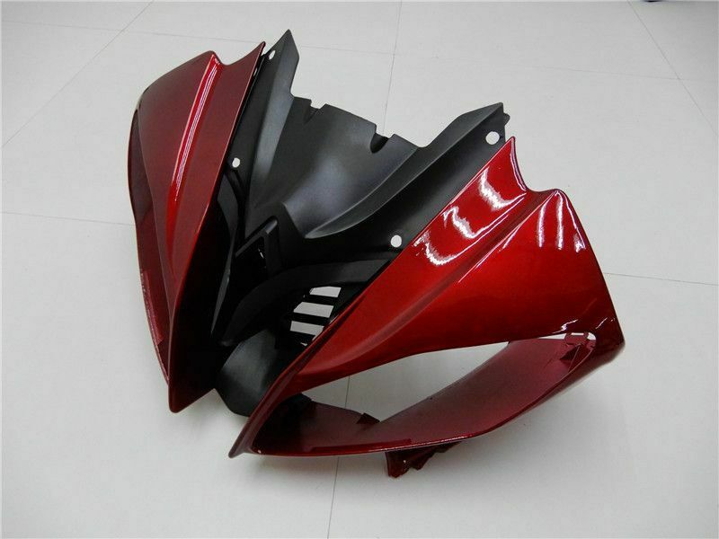 Plastični karoserijski komplet 'Amotopart Faing Injekcija za Yamaha YZF-R6 2008-2016 Matt Black Generic Red