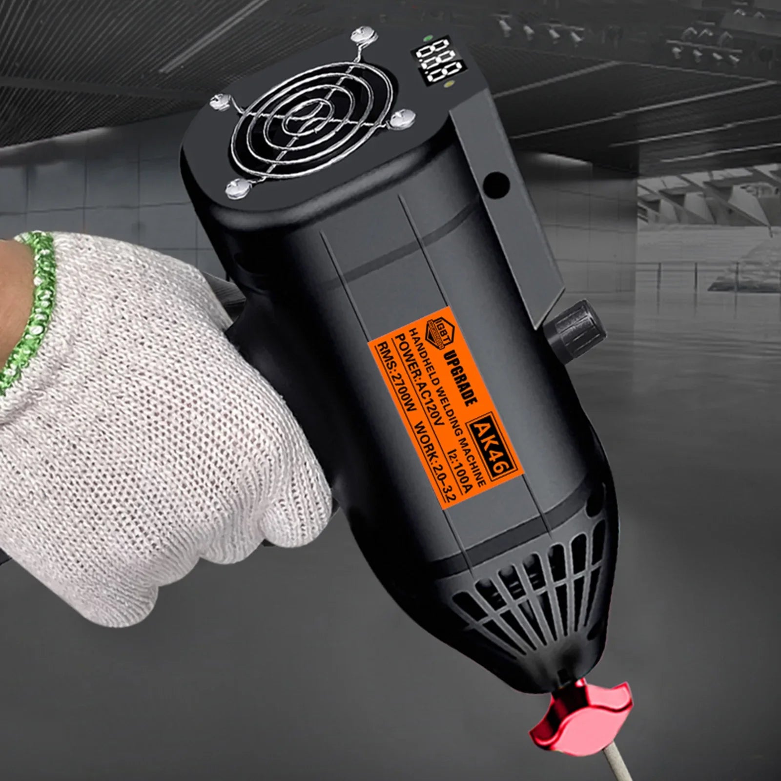 Kannettava kaarihitsauskone automaattinen digitaalinen virransäätöhitsauskone 110V