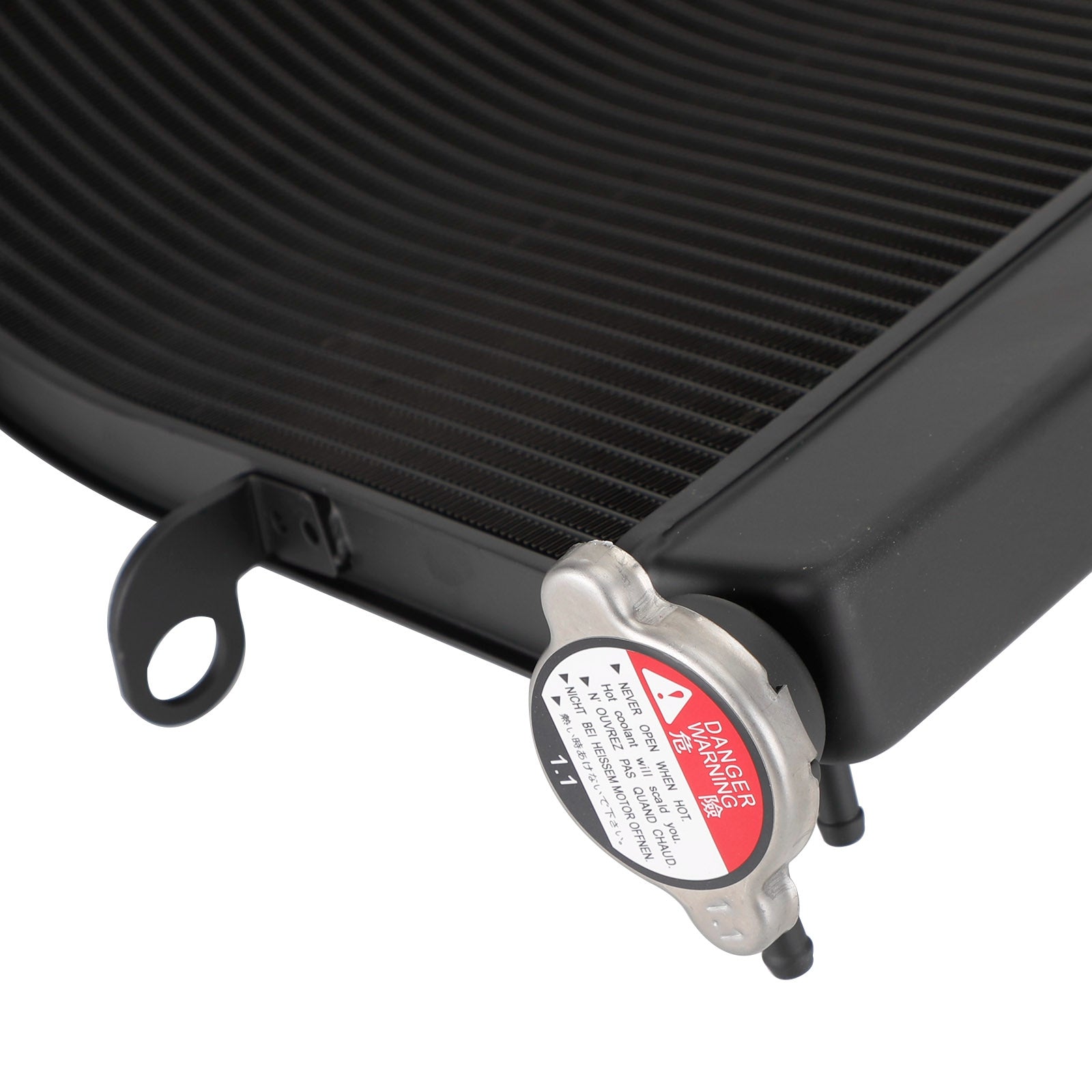 Refroidisseur de radiateur en aluminium Suzuki GSXR1000 GSX-R 1000 K7 2007-2008