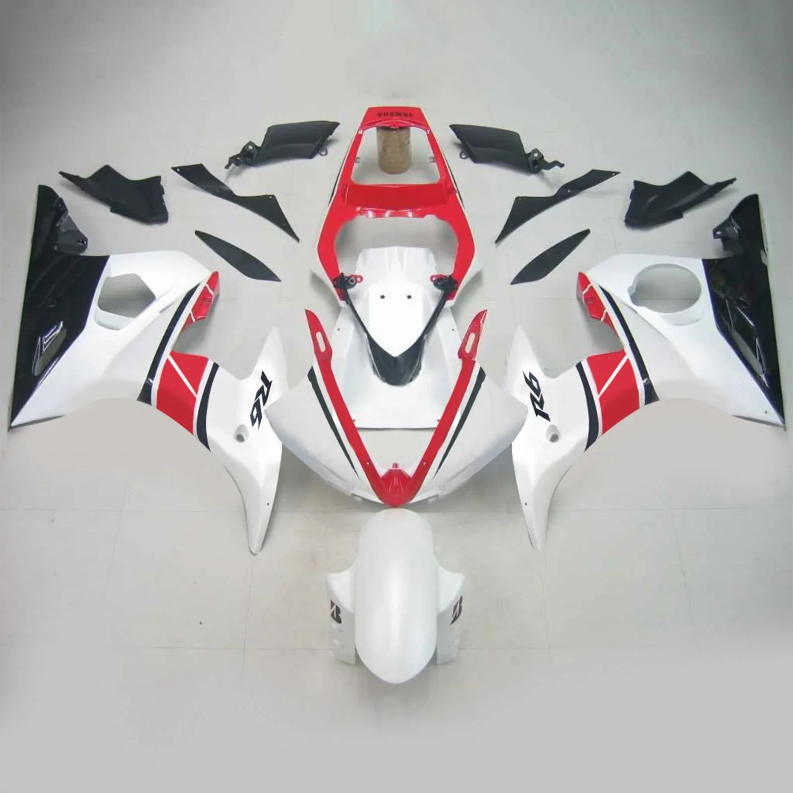 Kit de carénage Amotopart pour Yamaha YZF 600 R6 2003-2004 R6S 2006-2009