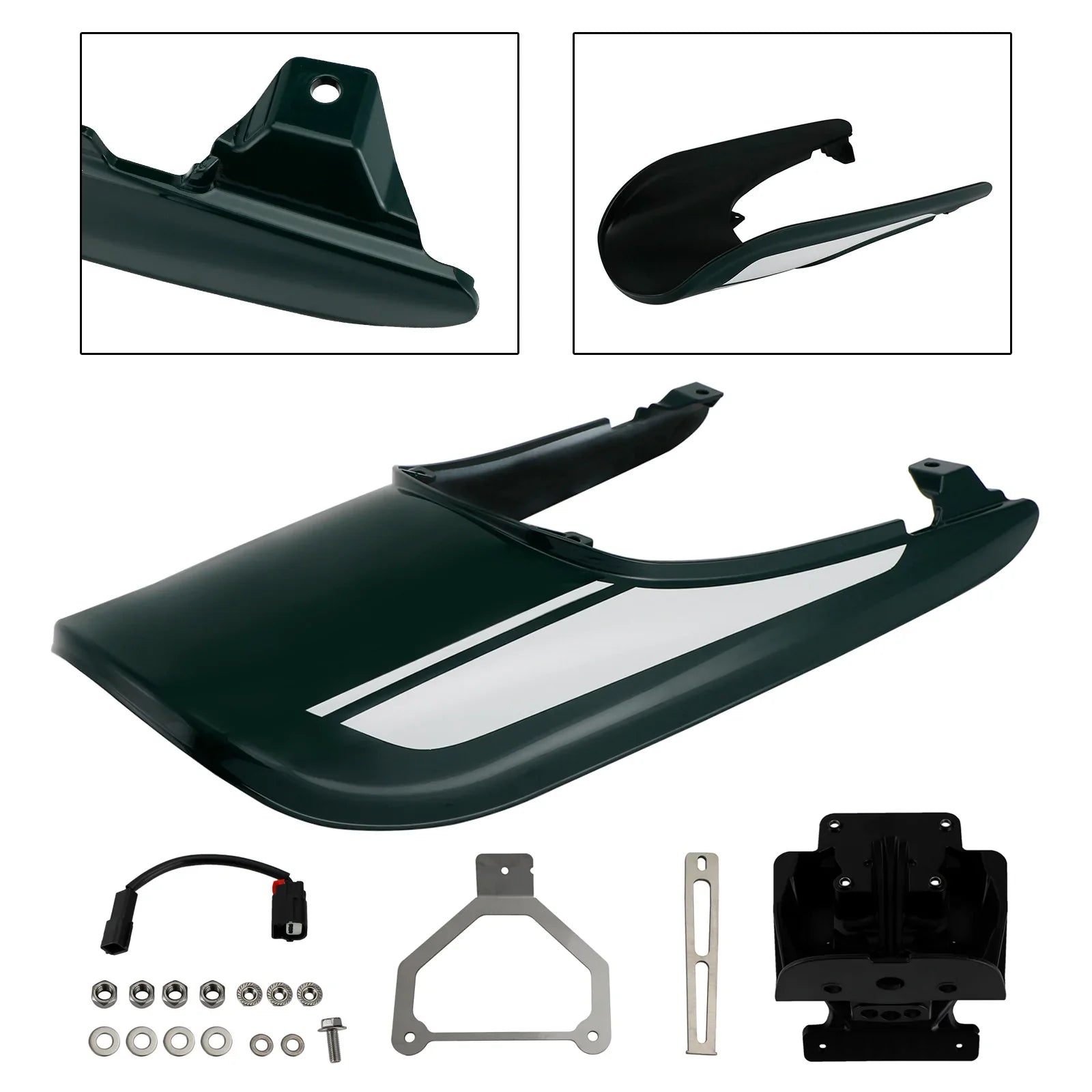 Kawasaki Z900RS 2018-2022 Ogon Fairing + Obsługa tablicy rejestracyjnej