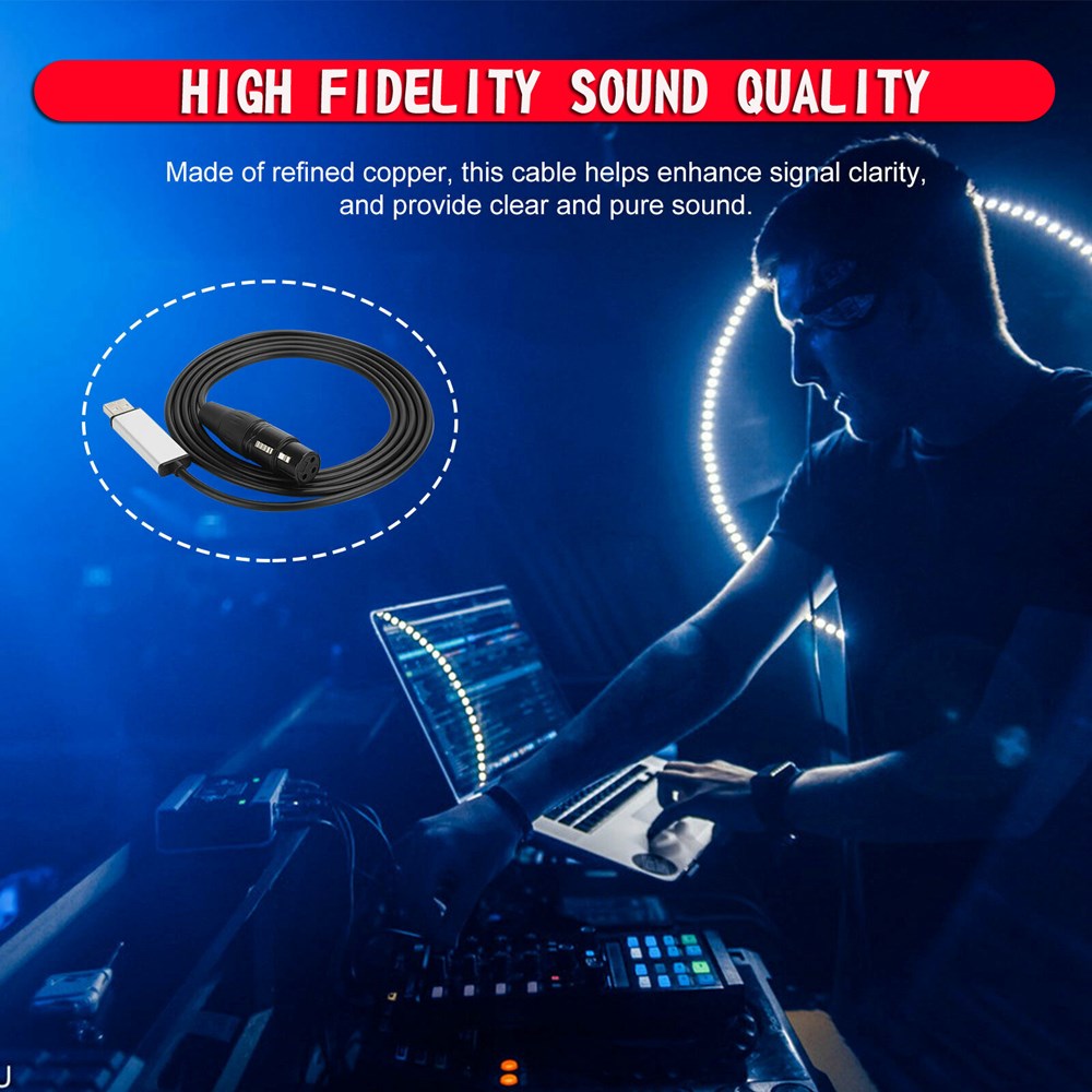 USB-DMX-liitäntäsovitin DMX512 Stage Light -ohjainkaapeli tietokoneelle