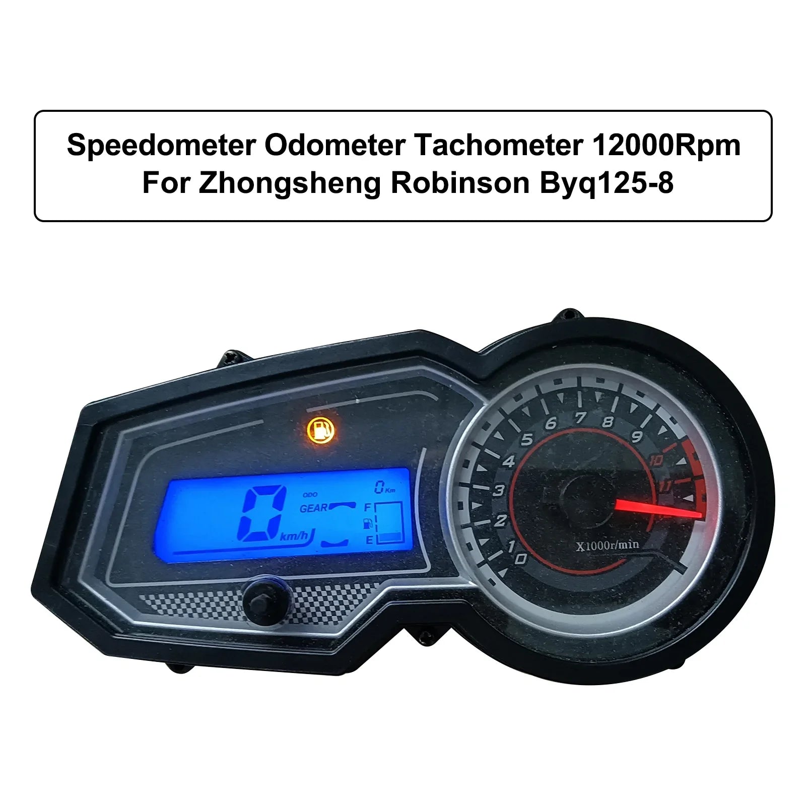 Zhongsheng Robinson Byq125-8 hitrost hitrosti števca kilometra tahimetra 12000 vrt./min.