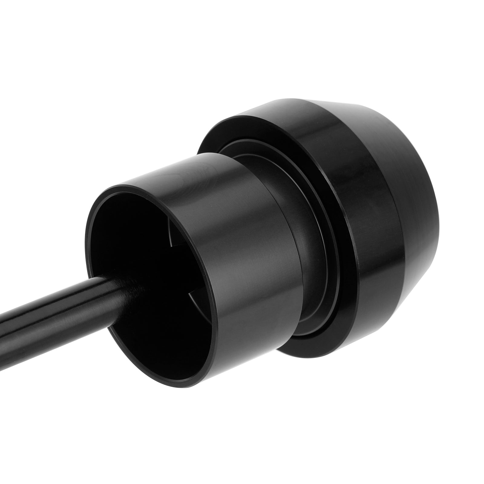 Etu-taka-akselin haarukkapyörän liukusäädin Cnc musta sopii Yamaha Yzf-R7 Yzf R7 21-23