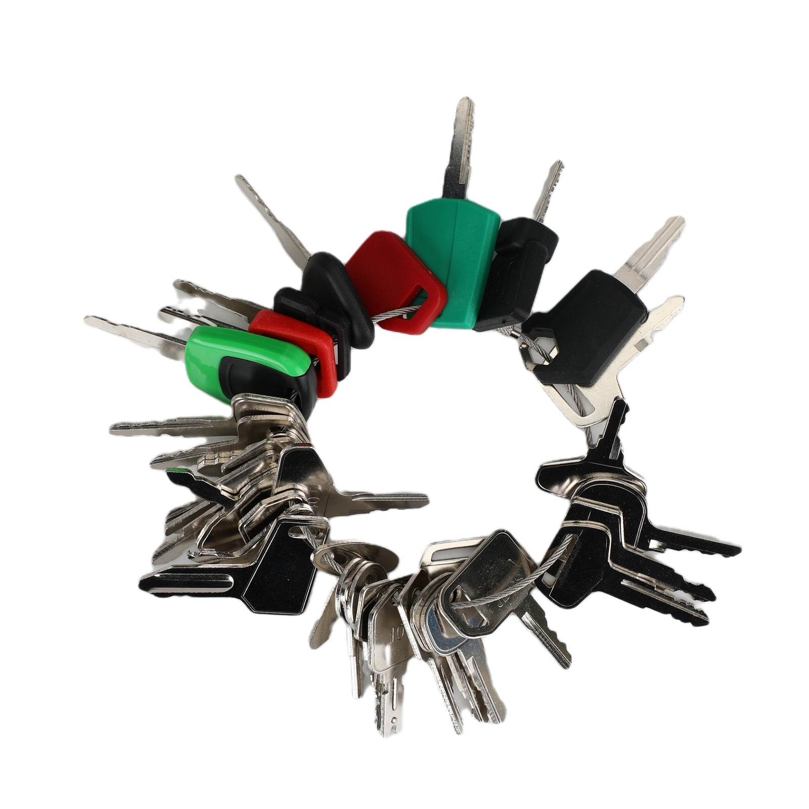 35-delige contactsleutelset voor zware bouwmachines voor Cat Case JD Komatsu